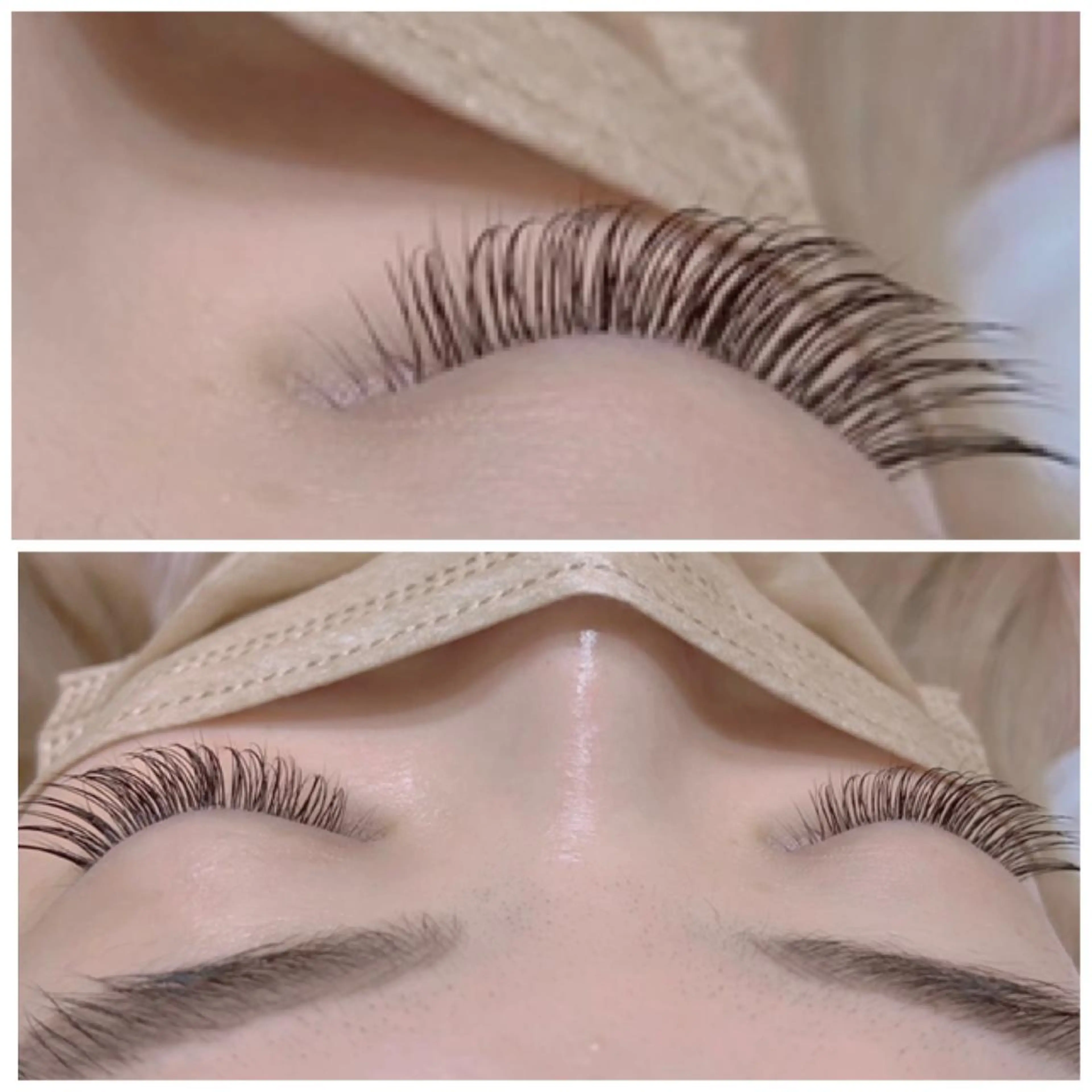 マツエク・マツパ カラーマツエク フラットラッシュ 韓国風マツエク パリジェンヌラッシュリフト まつげパーマ マツエク オーダーメイドまつげ ＆まゆげ.RIKAのマツエク・マツパデザイン