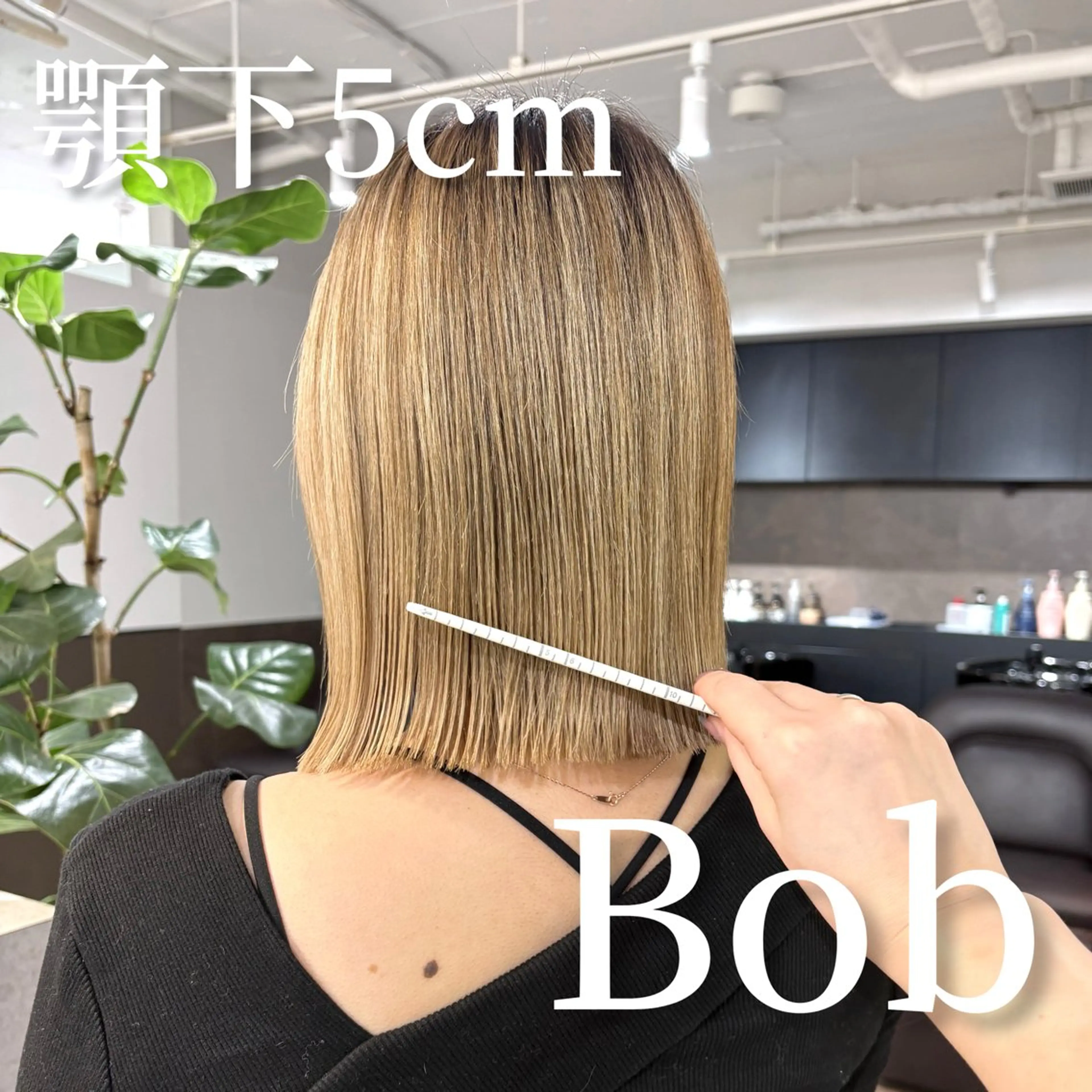 ミディアム カット ヘアカラー 新宿🫧ボブ 特化🐕Amiのヘアスタイル