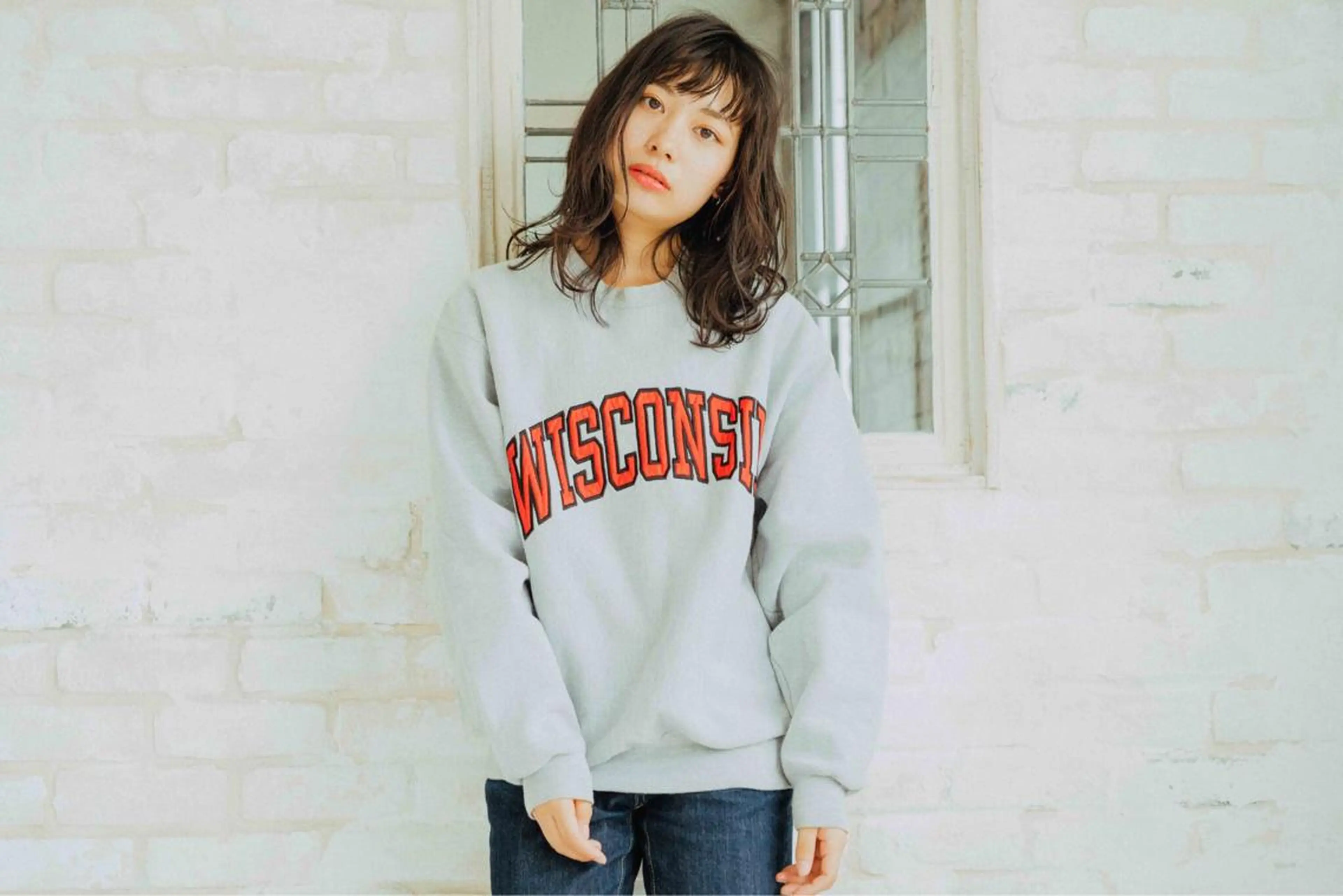 ミディアム カラー パーマ ヘアアレンジ メンズ キッズ ネイル マツエク・マツパ メンズウルフカット アディクシーカラー 透明感カラー ボブ ウルフカット unu hair所属・藤井 仁紀のヘアスタイル