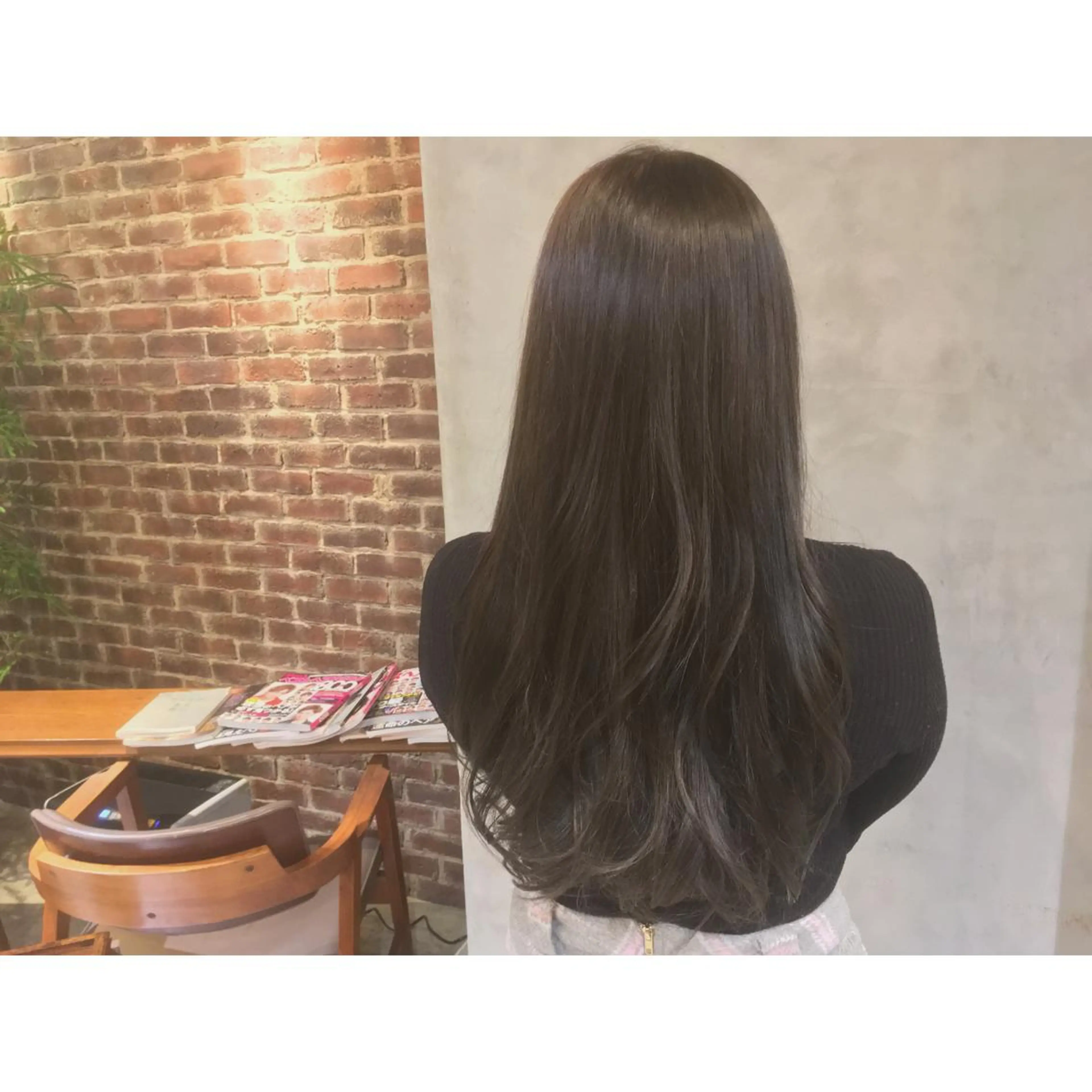 ロング カラー ブリーチ 透明感カラー ツヤ美髪💐 髪質改善/高山愛来のヘアスタイル