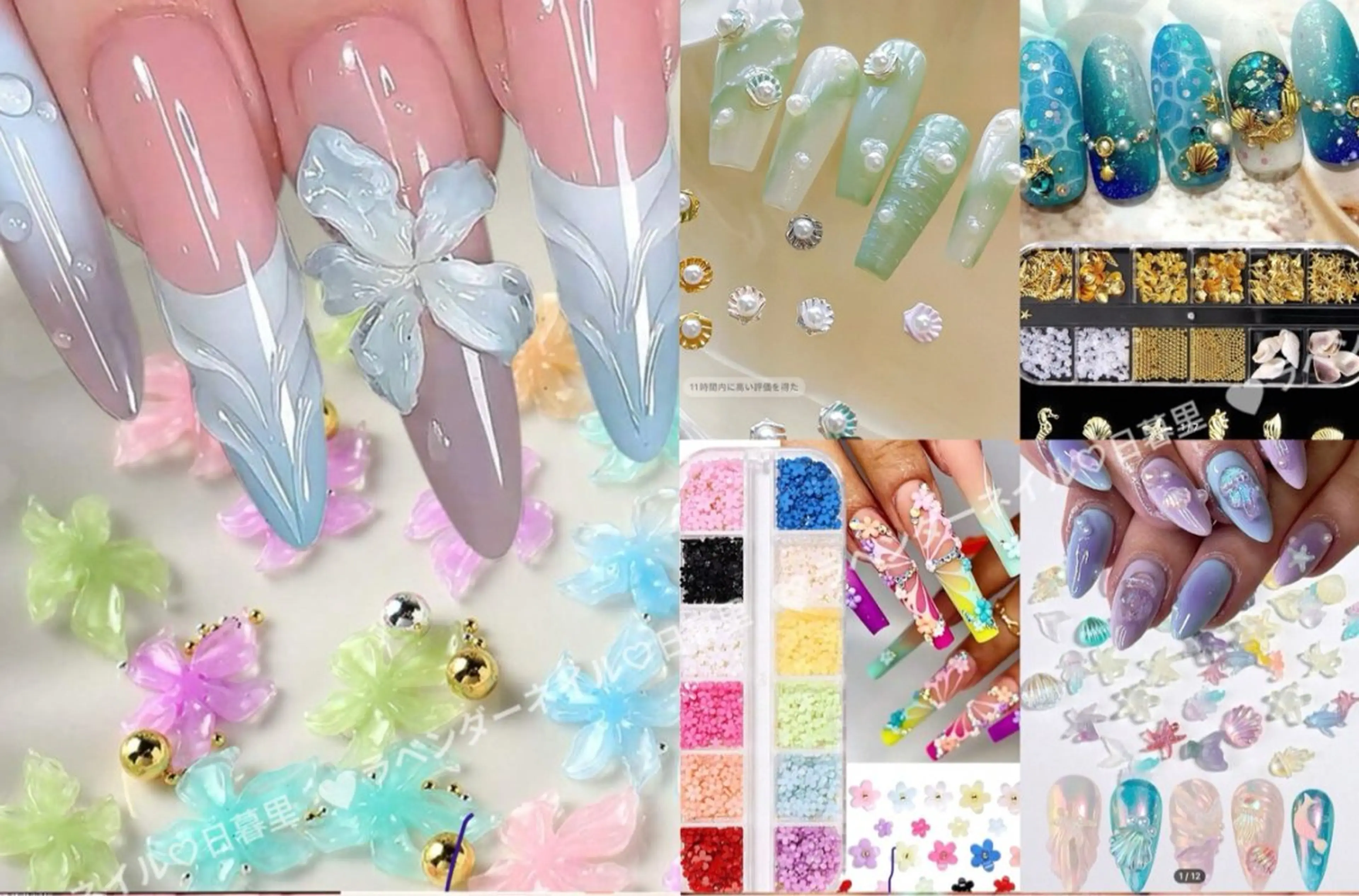 ネイル ラベンダー💖日暮里 ルル💖ネイルのネイルデザイン