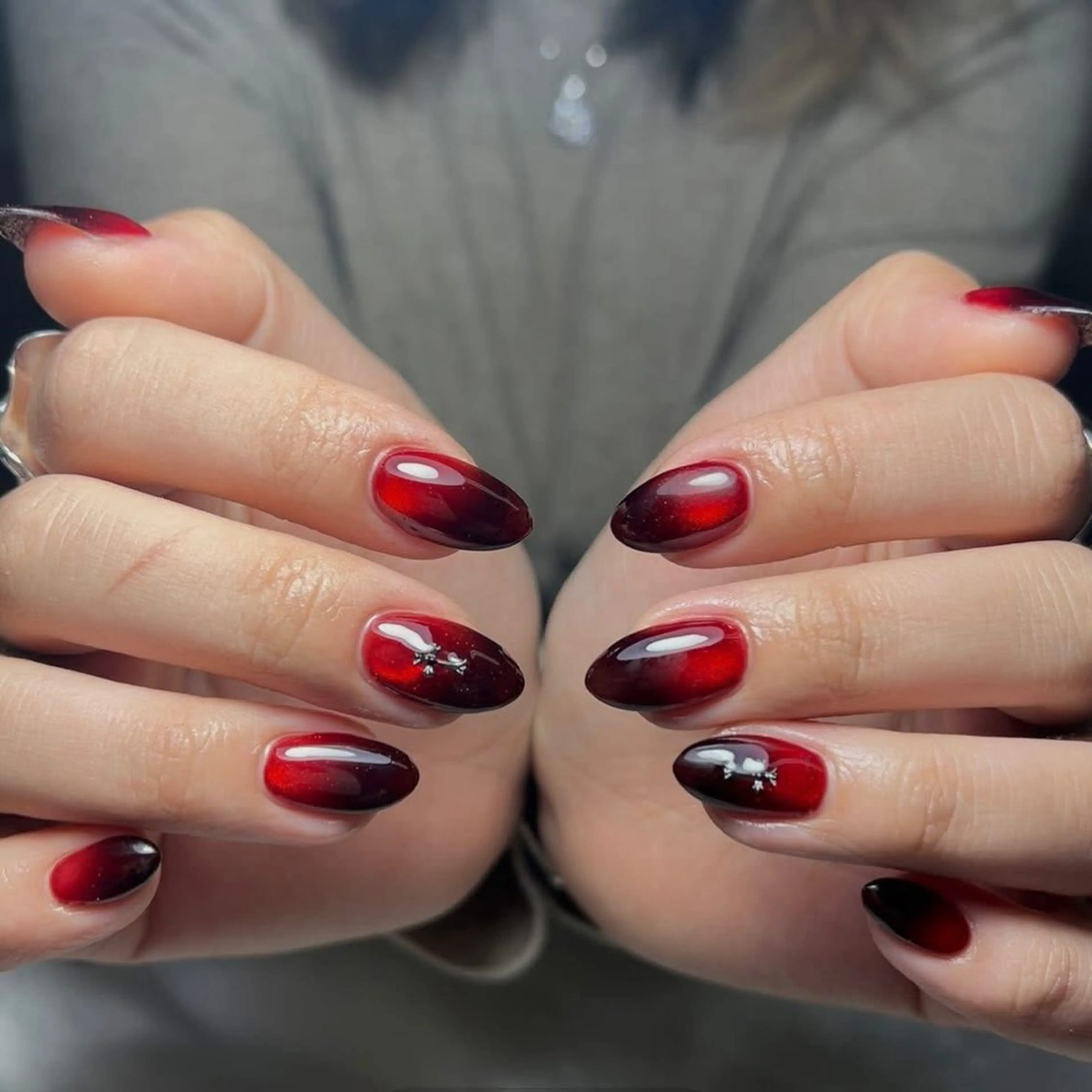 ネイル チークネイル フットネイル フレンチネイル グラデーション 韓国ネイル Yuki nail staffのネイルデザイン