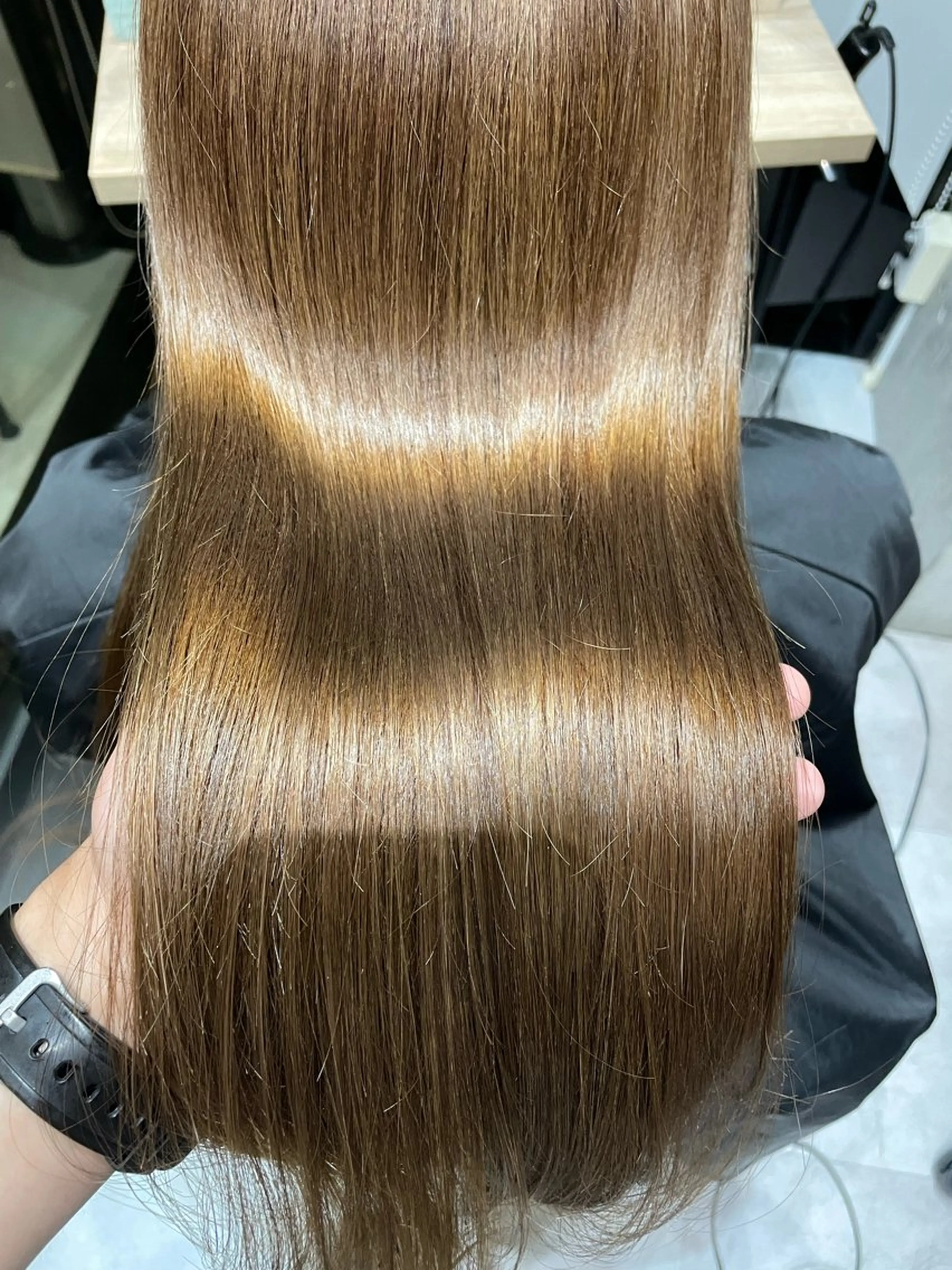 ロング カラー ベージュカラー ブリーチ 透明感カラー ミルクティーベージュ ブリーチなしカラー ヘアカラー 堀江将太朗/恵比寿/ メンズカットのヘアスタイル