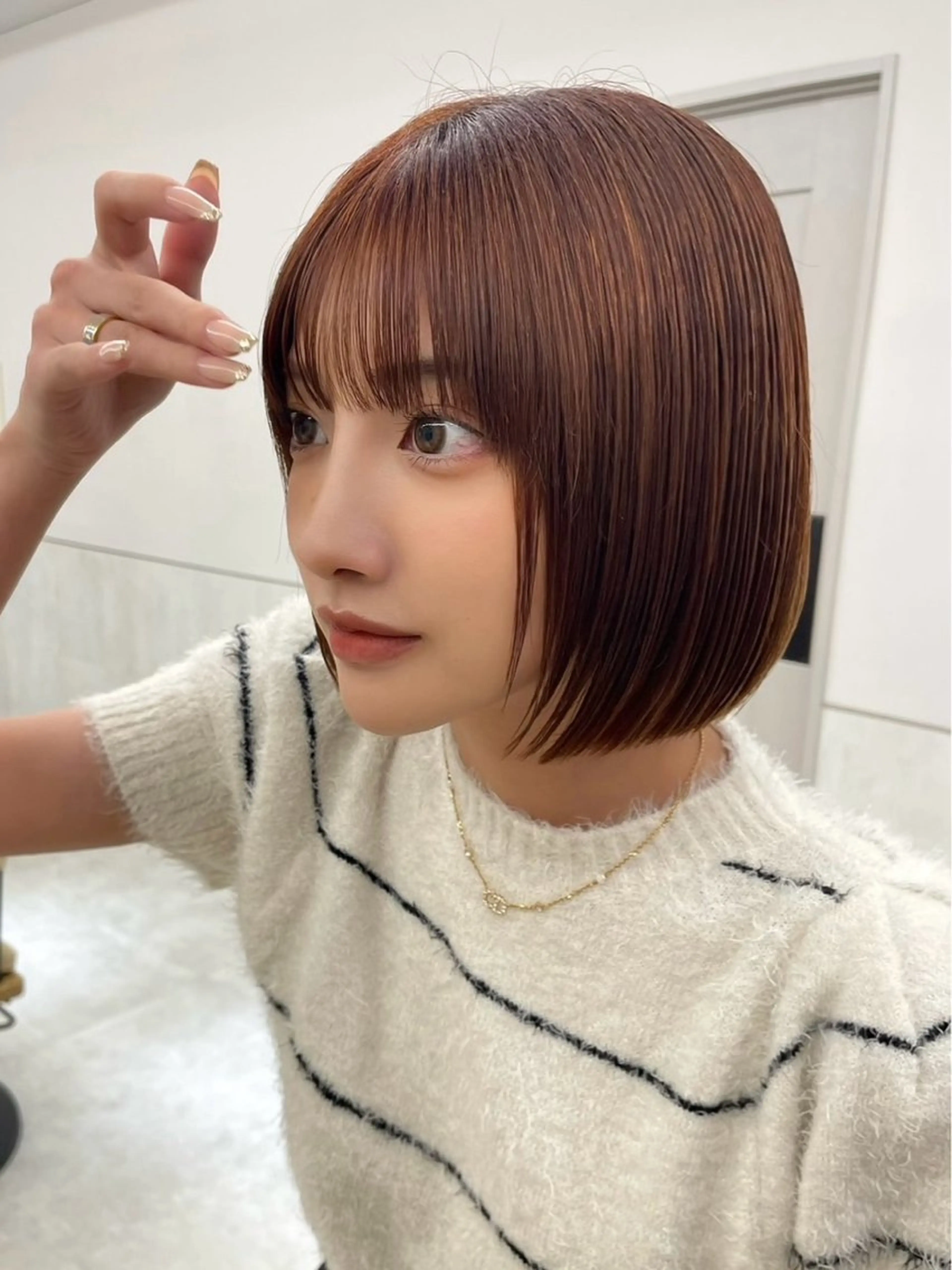 ショート ゆい 似合わせカットのヘアスタイル