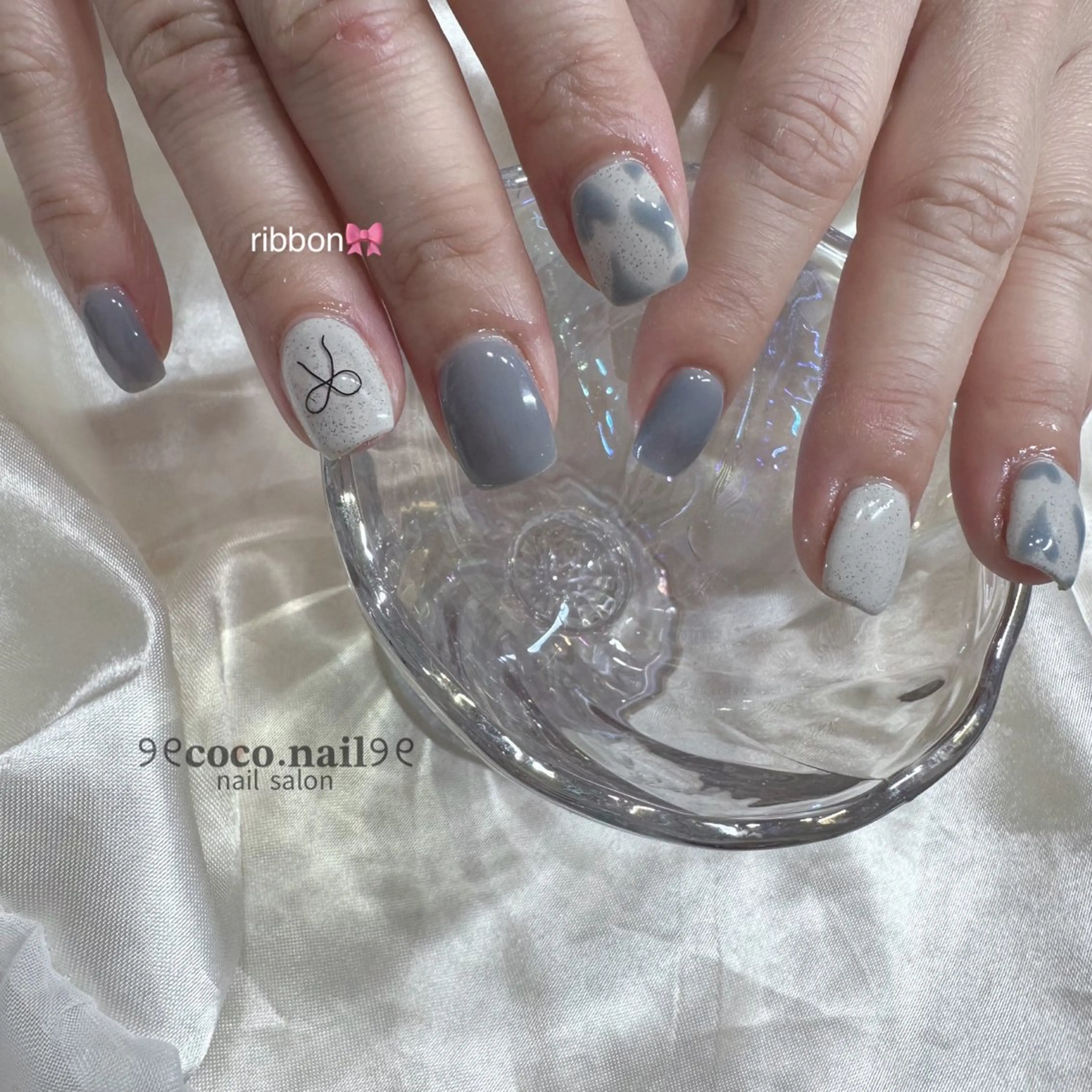 ネイル lili.nail y2k/長さ出しのネイルデザイン