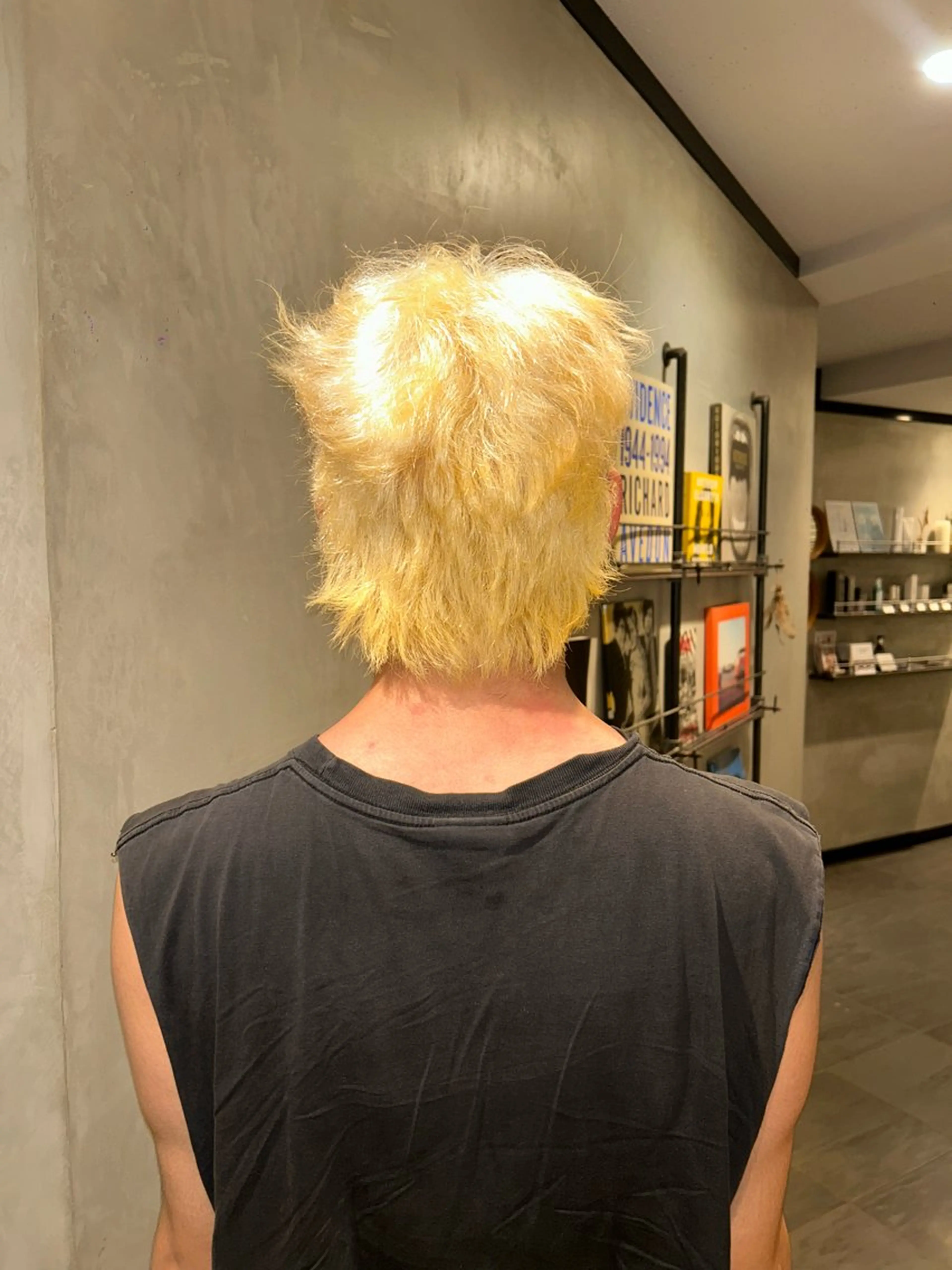 カラー メンズ タナカ カナ🫧のヘアスタイル