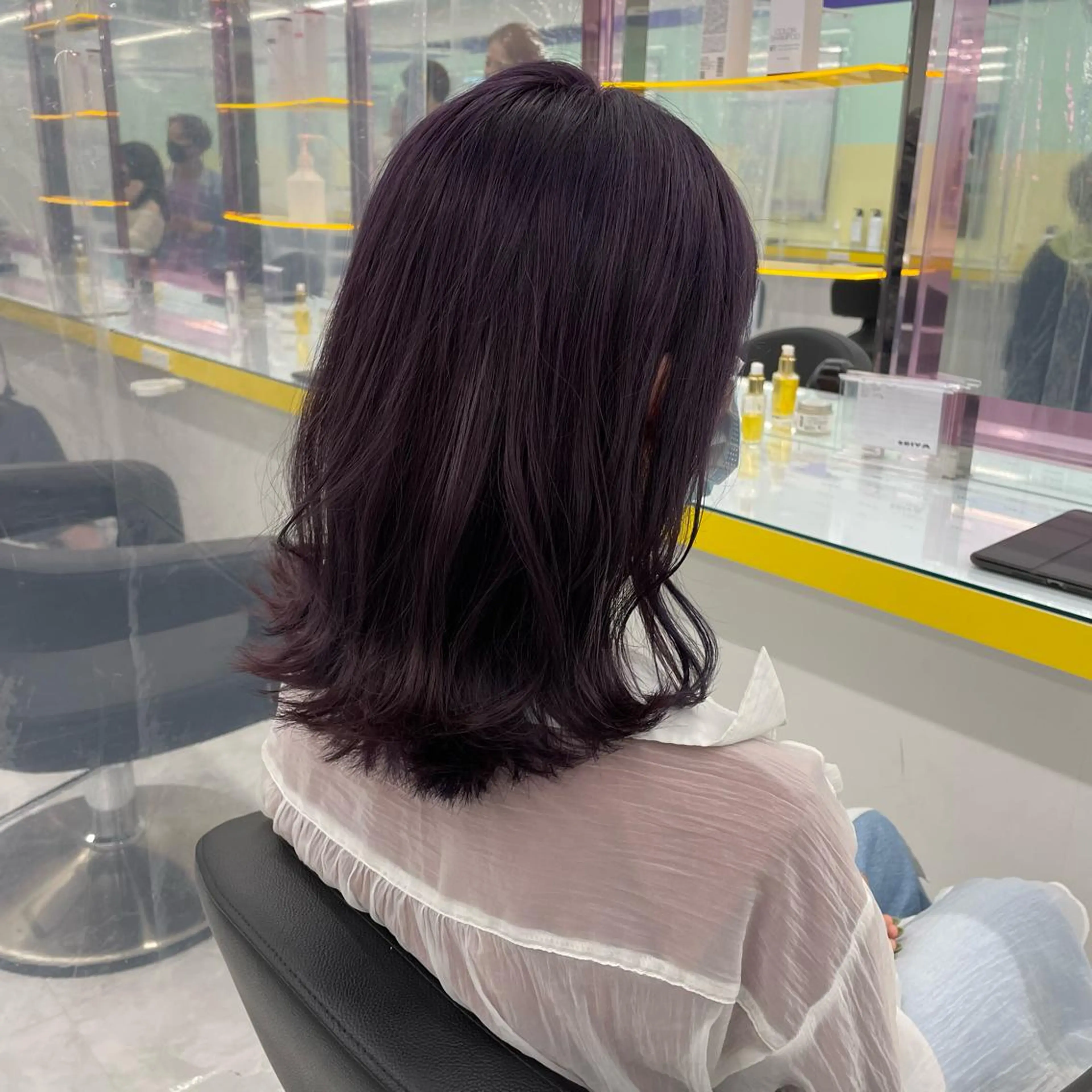 ミディアム カラー パーマ ヘアアレンジ メンズ アイブロウ 🪞モテ髪/トレンド 銀座DISCO🪞のヘアスタイル