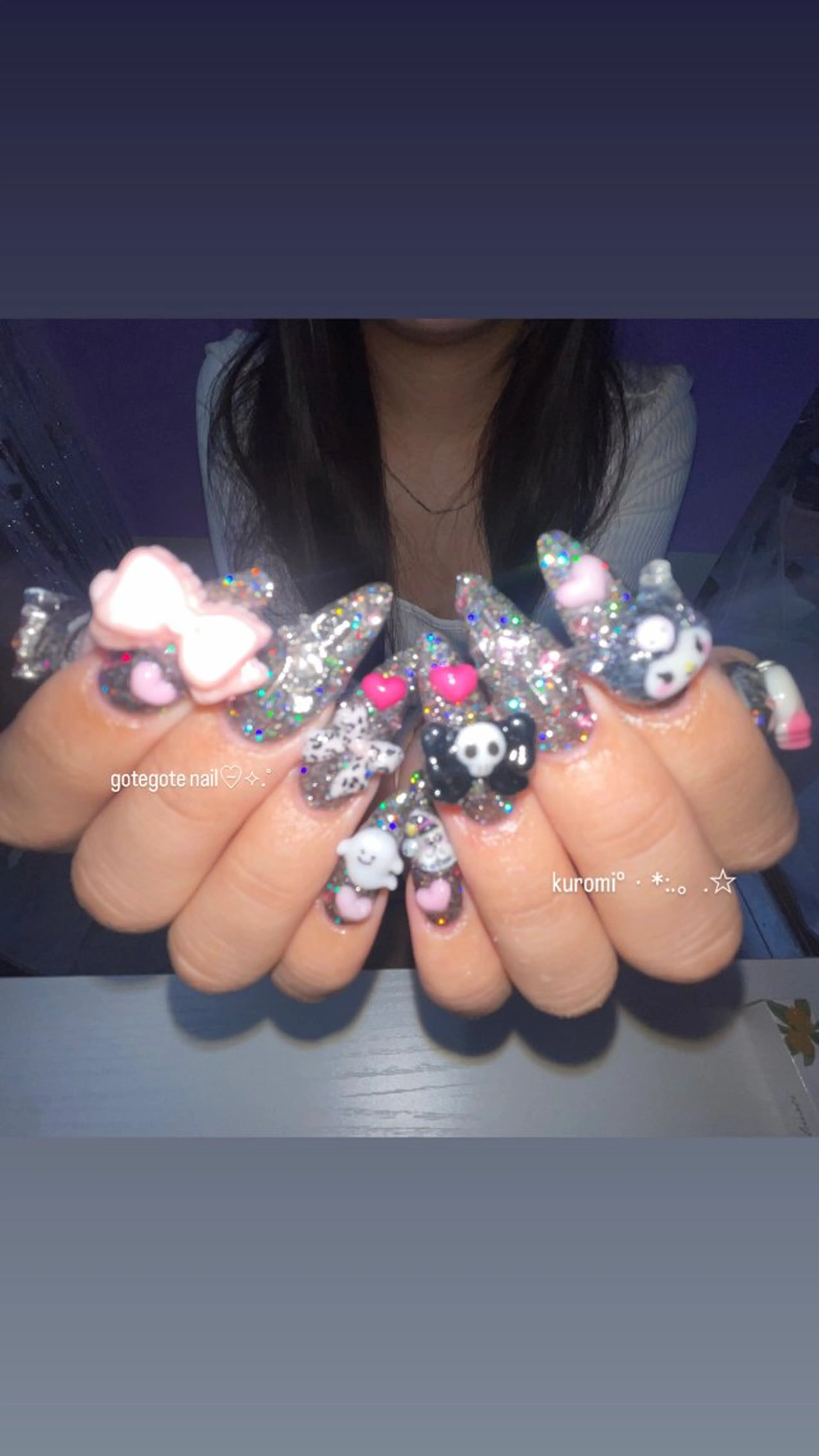 ⟡.·*.one color+パーツ付け放題⟡.·*.【初回ソフトオフ無料】の写真