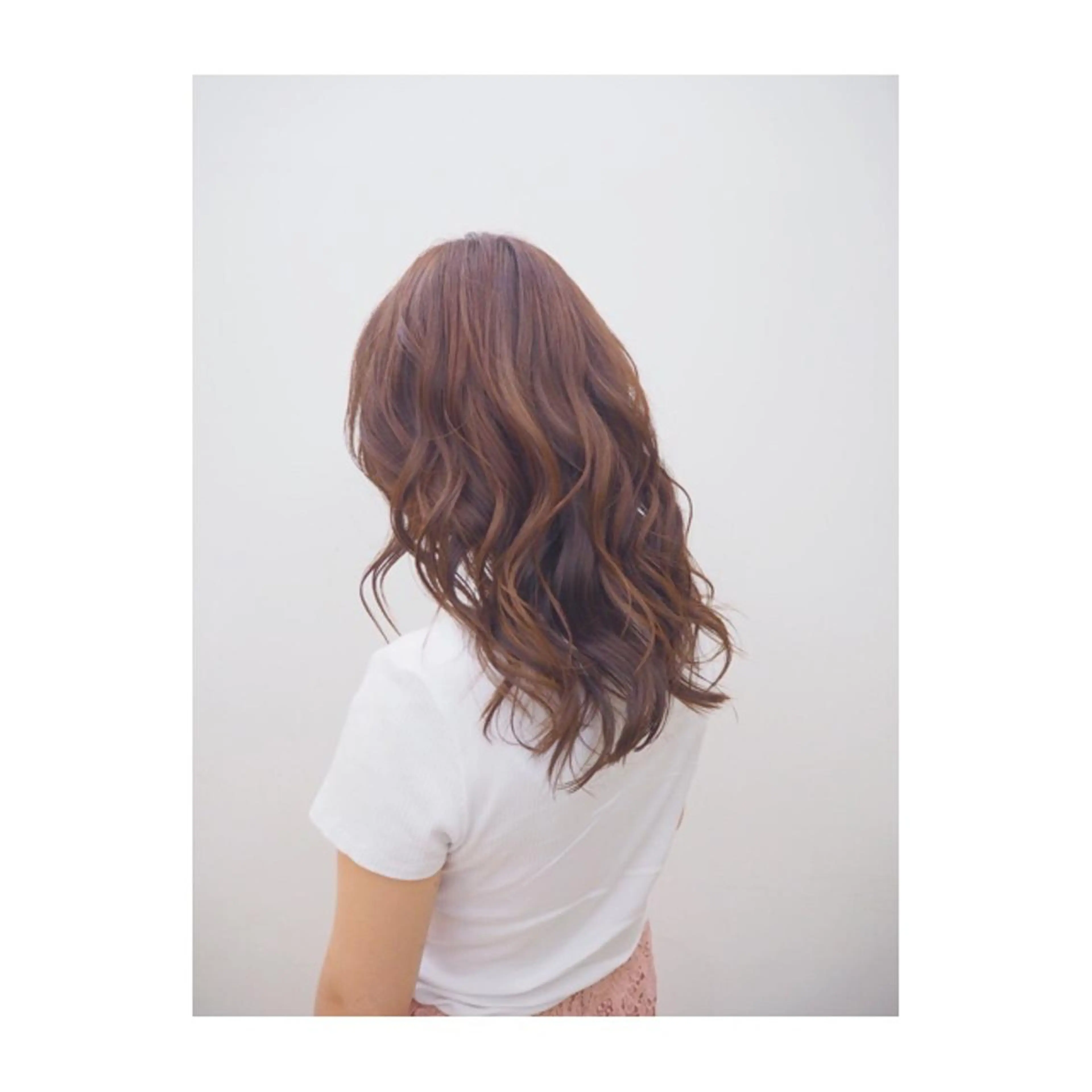 ミディアム カラー 永岡 鉄平のヘアスタイル