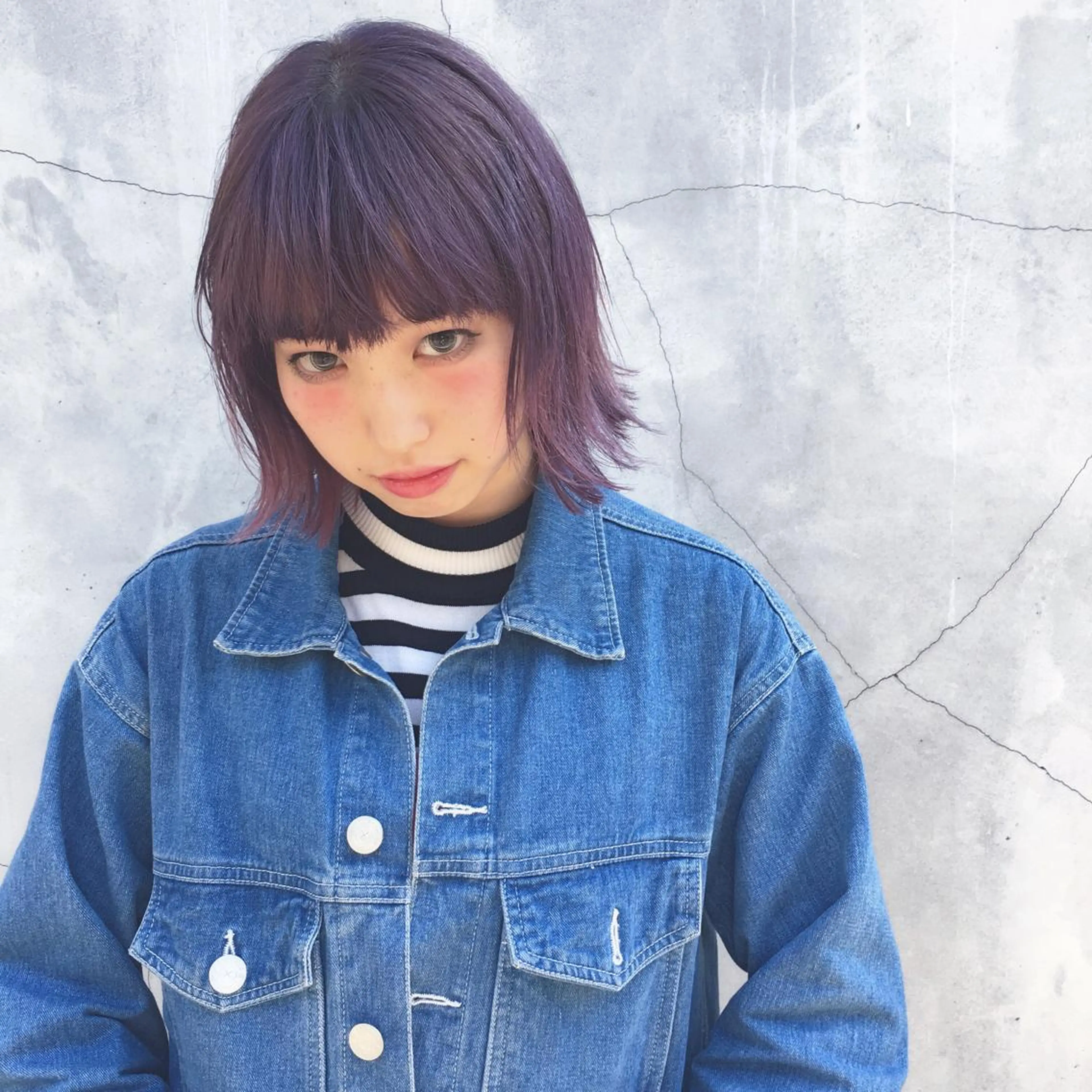 ショート カラー レイヤーカット BLend 渋谷のヘアスタイル