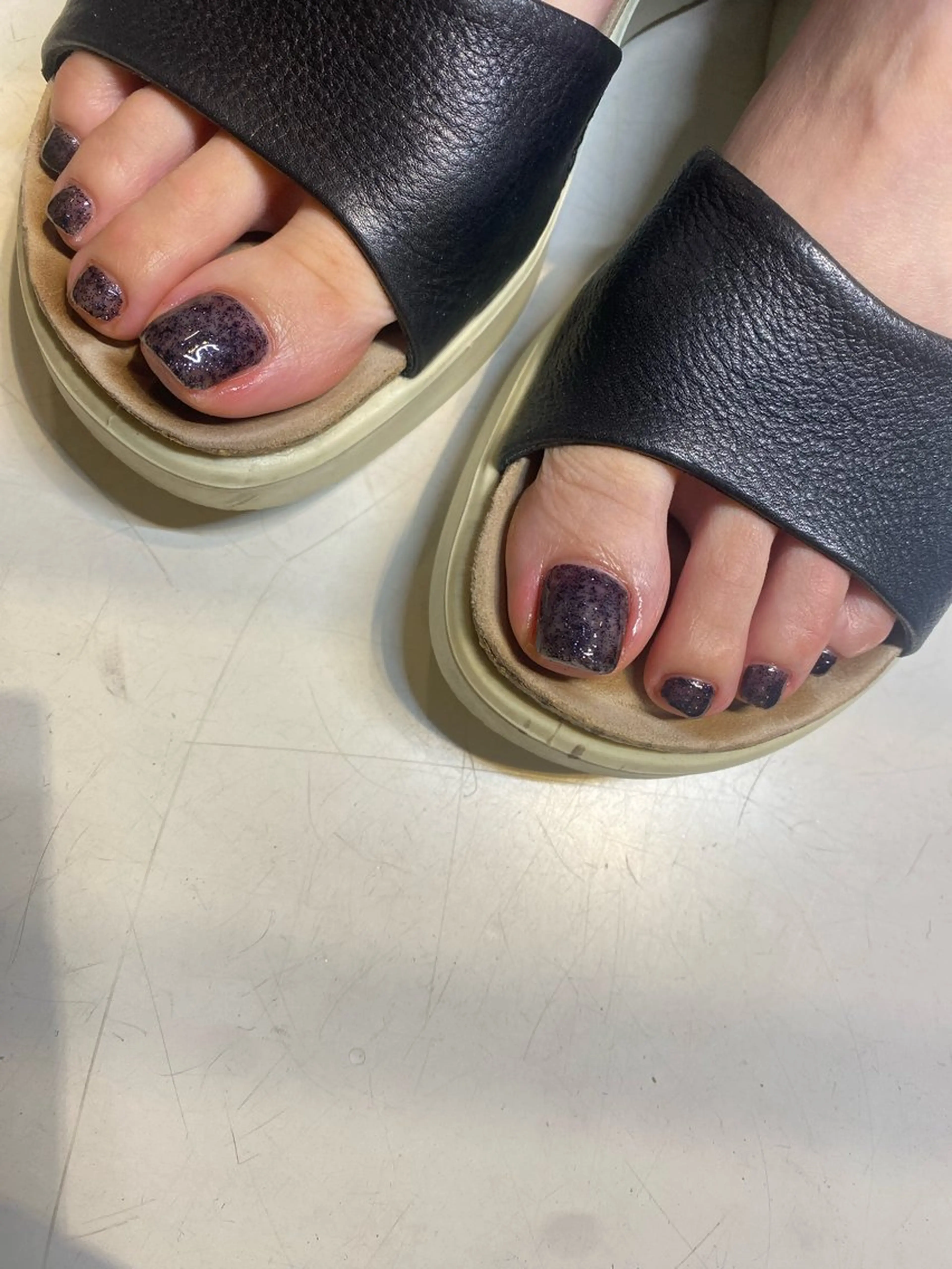 ネイル フットネイル Apsaras putihのネイルデザイン