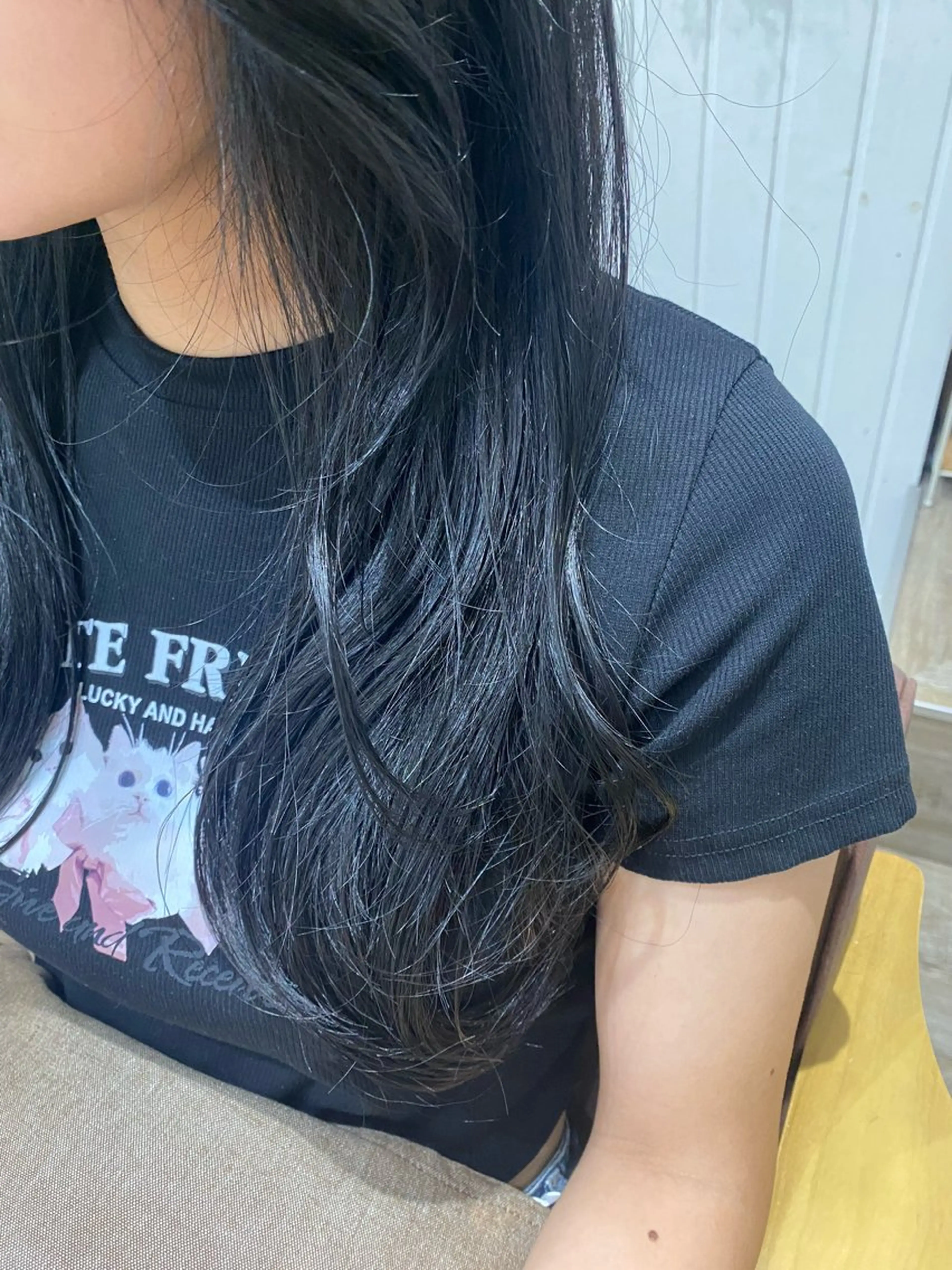 ロング カラー ブリーチ ブラウンカラー 透明感カラー ダブルカラー イルミナカラー カット ヘアカラー トリートメント N°+aero 😊れいか😊のヘアスタイル