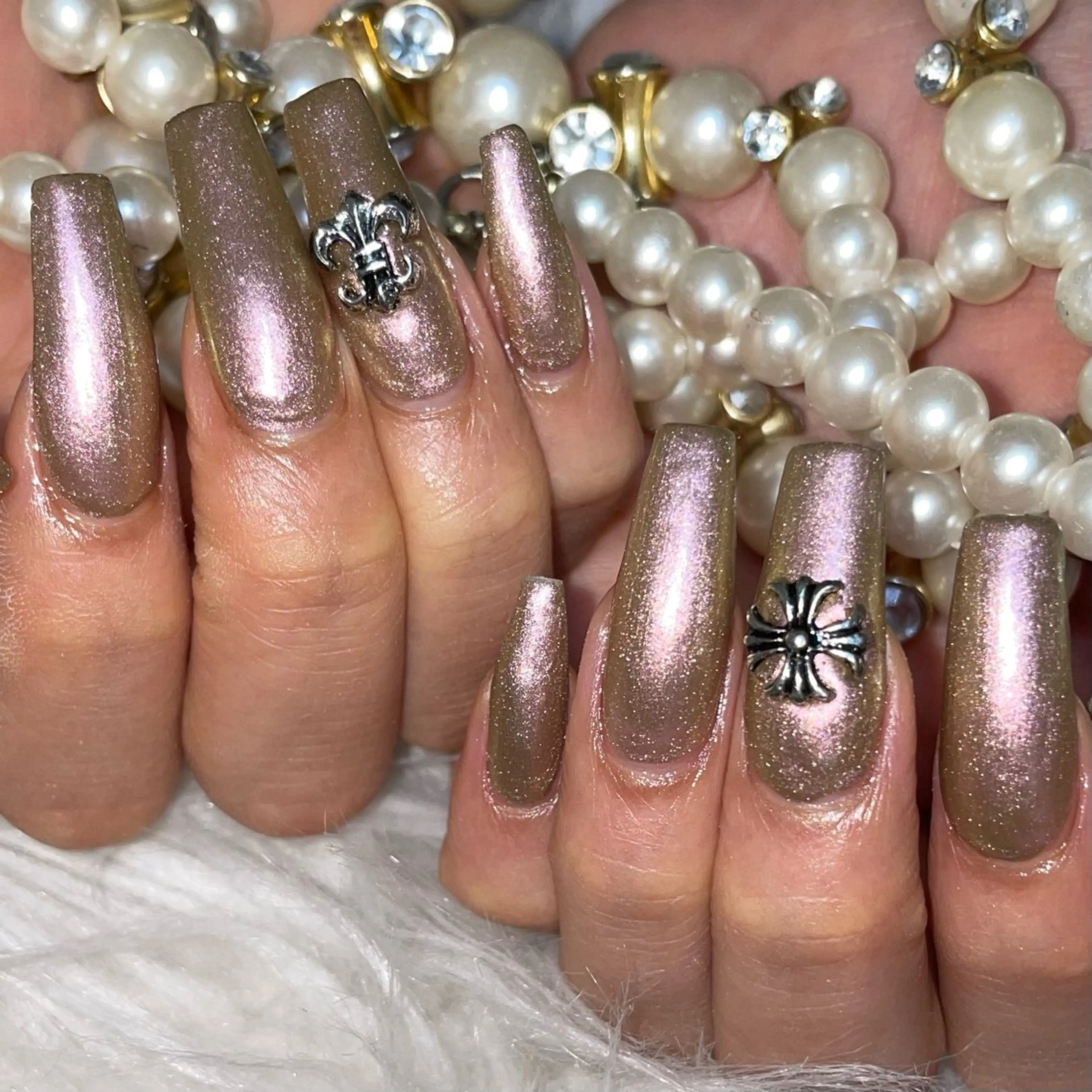 ネイル ハンドネイル Feel ‪‪☺︎‬Yuriaのネイルデザイン