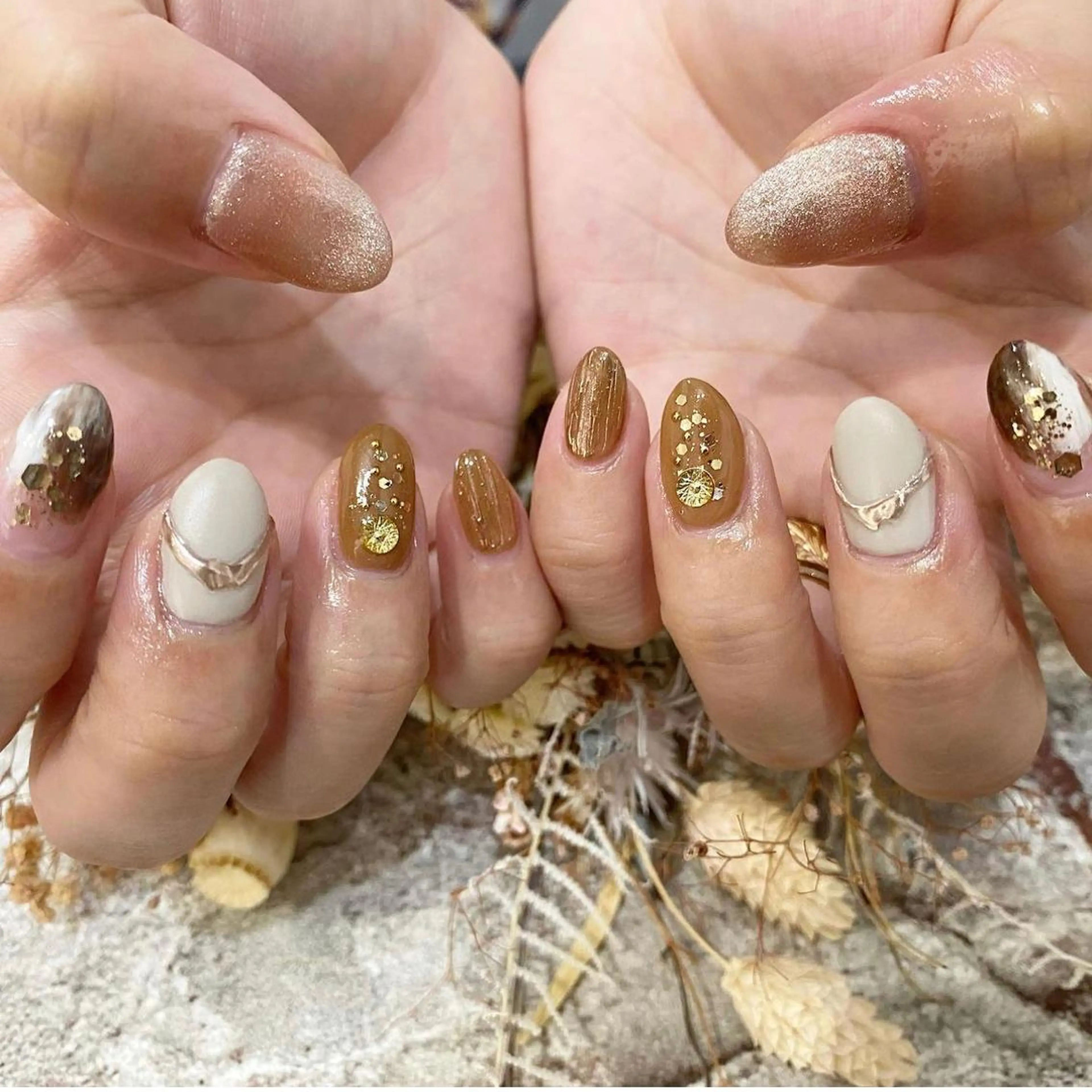 ネイル ハンドネイル 樋口 さやかのネイルデザイン