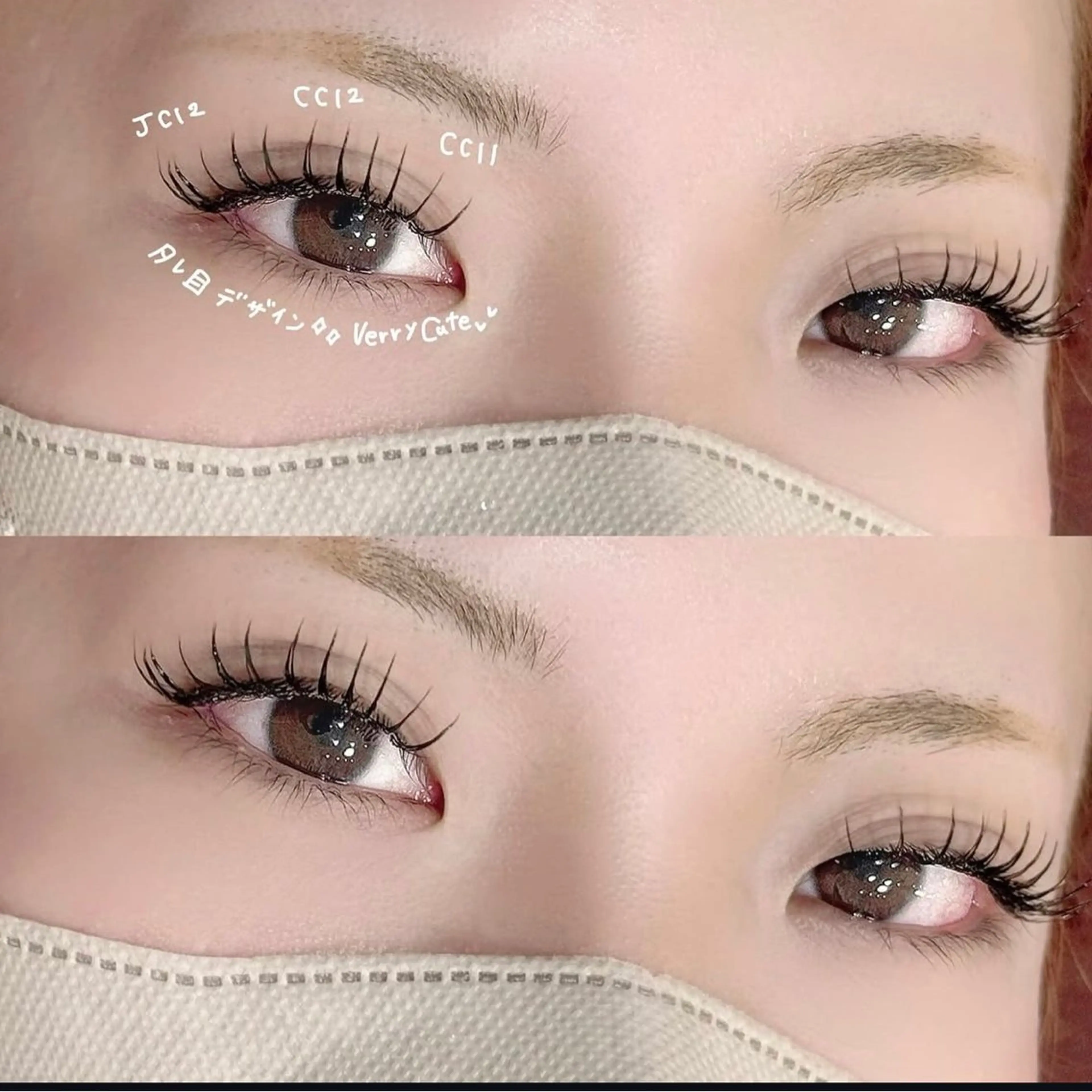 マツエク・マツパ M.wish 🖤HINAのマツエク・マツパデザイン