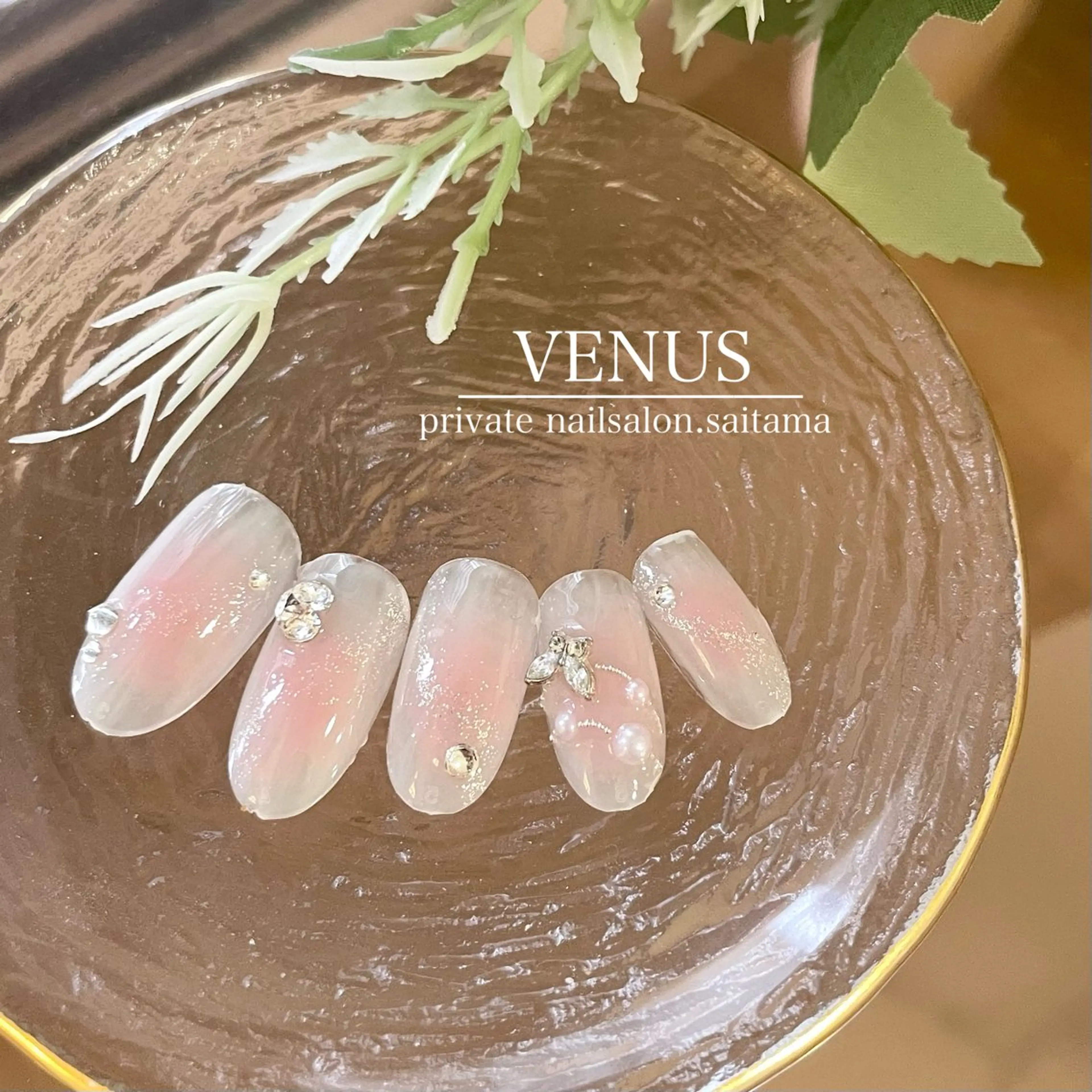 ネイル チークネイル ワンカラーネイル ワンホンネイル nailsalon VENUSのネイルデザイン