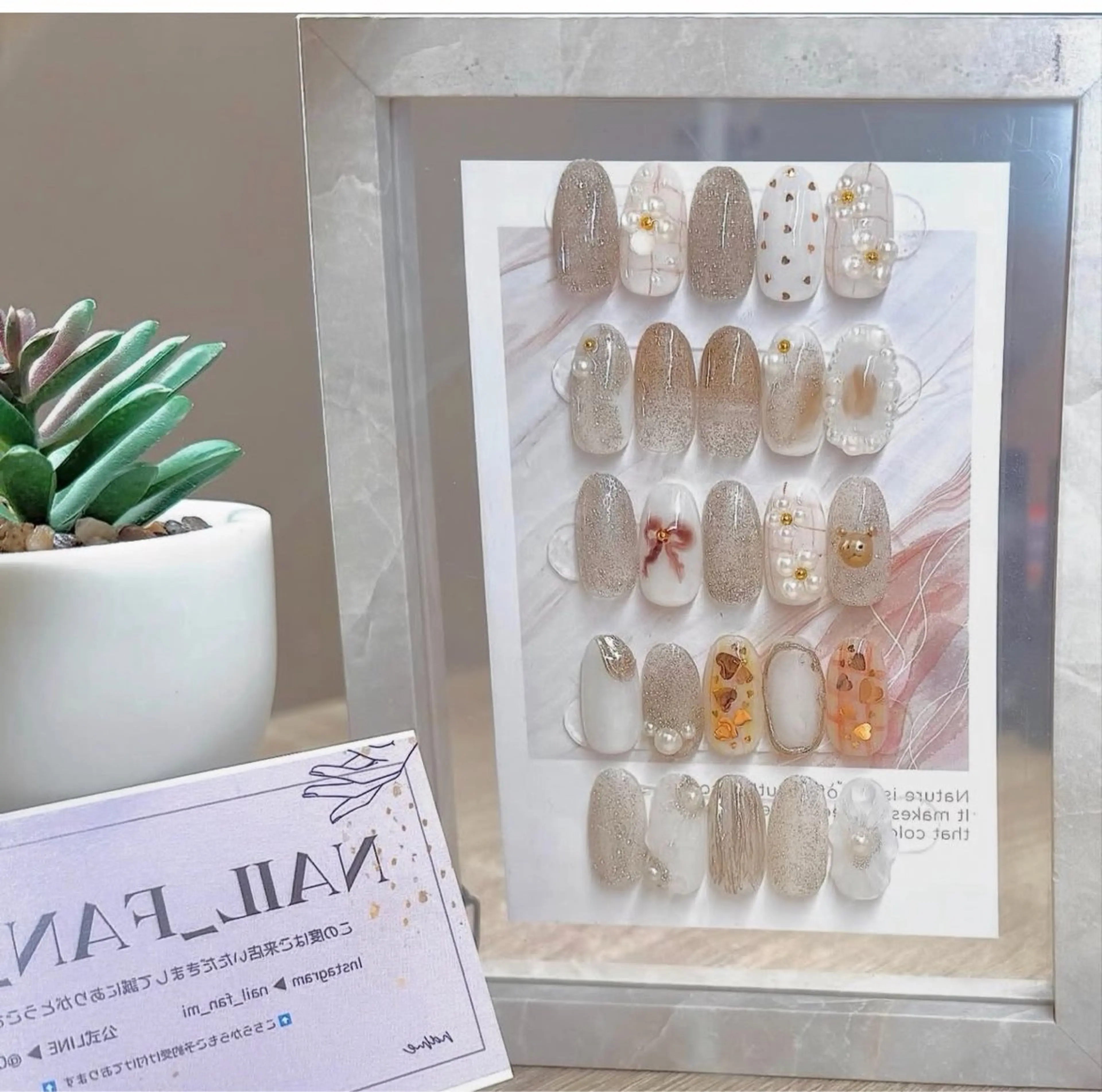 ネイル ハンドネイル 斎藤 桃華のネイルデザイン