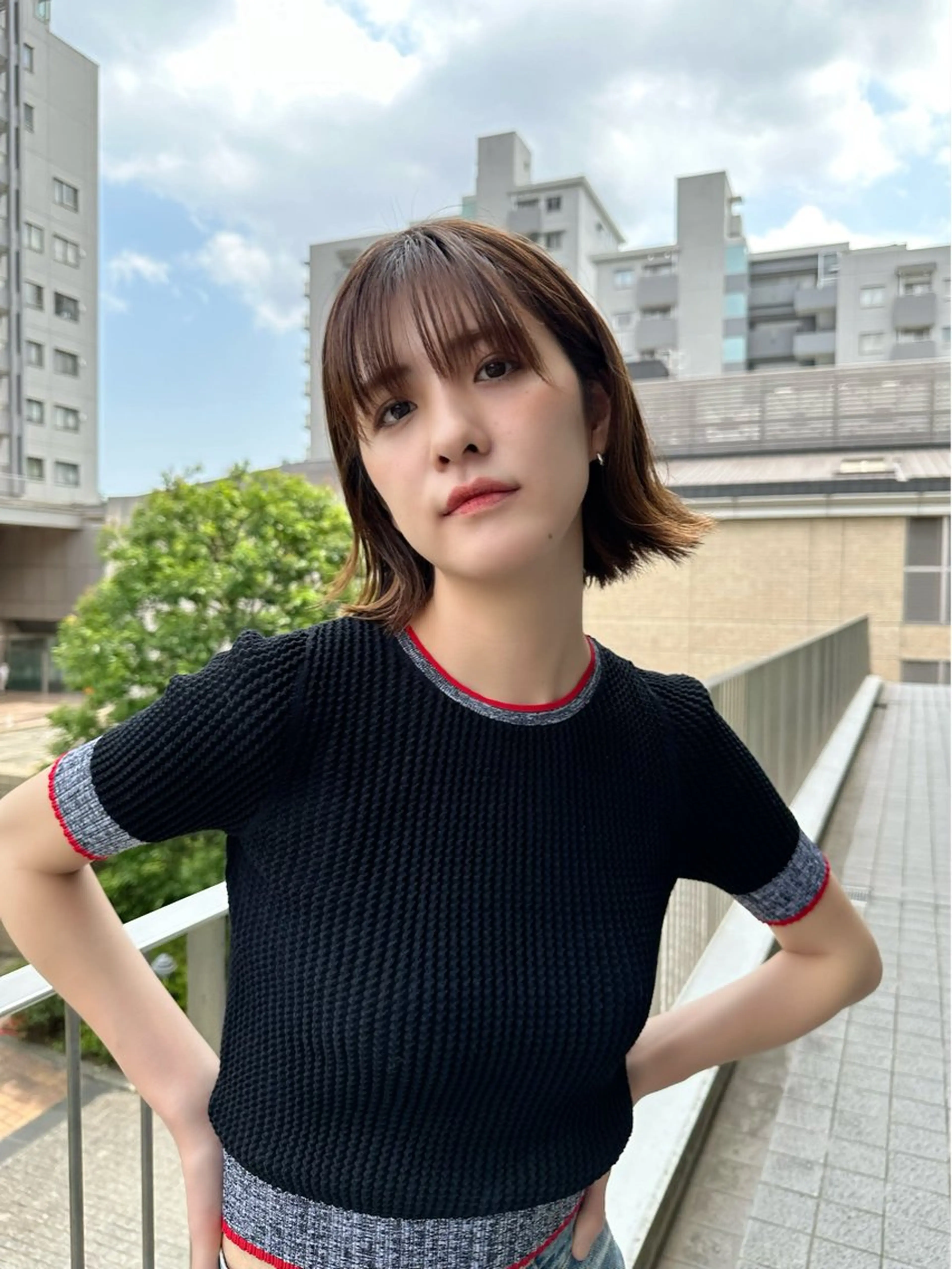 ショート ボブ 外ハネヘア カット ヘアカラー トリートメント ヘアセット ✨似合わせカラー 阿部賢✨のヘアスタイル