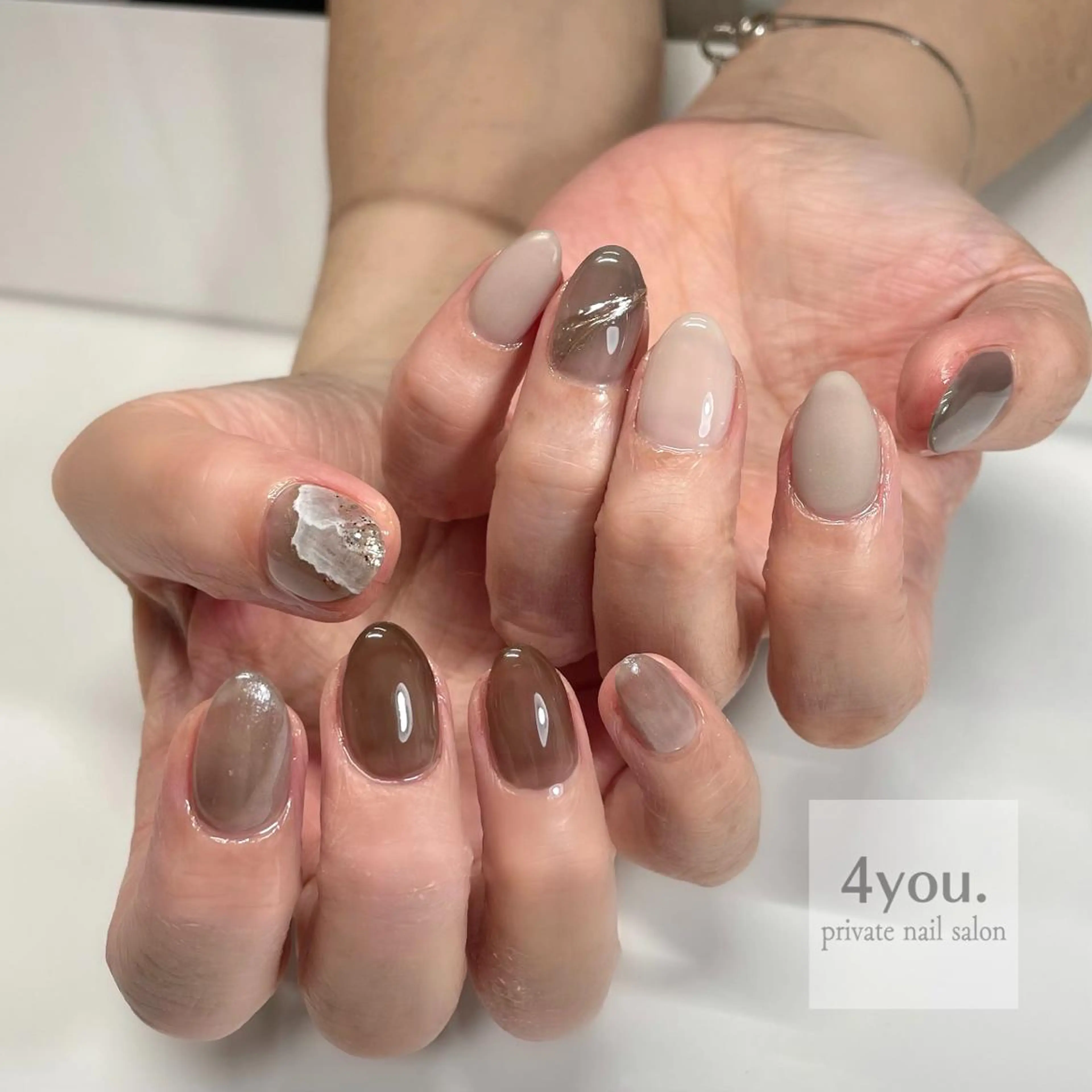 ネイル nail salon ４ｙｏｕ．のネイルデザイン