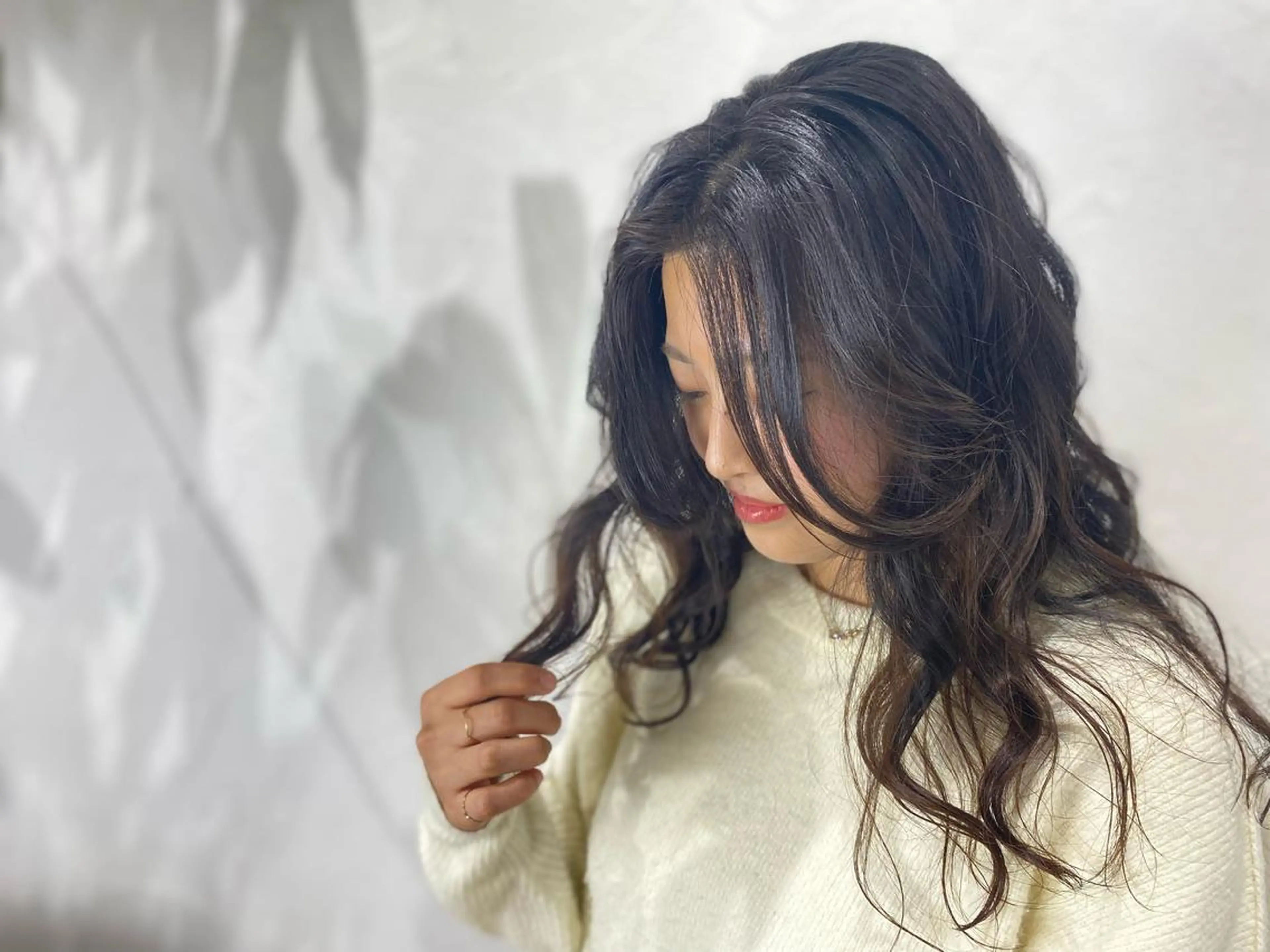 セミロング パーマ 堀 大輔のヘアスタイル