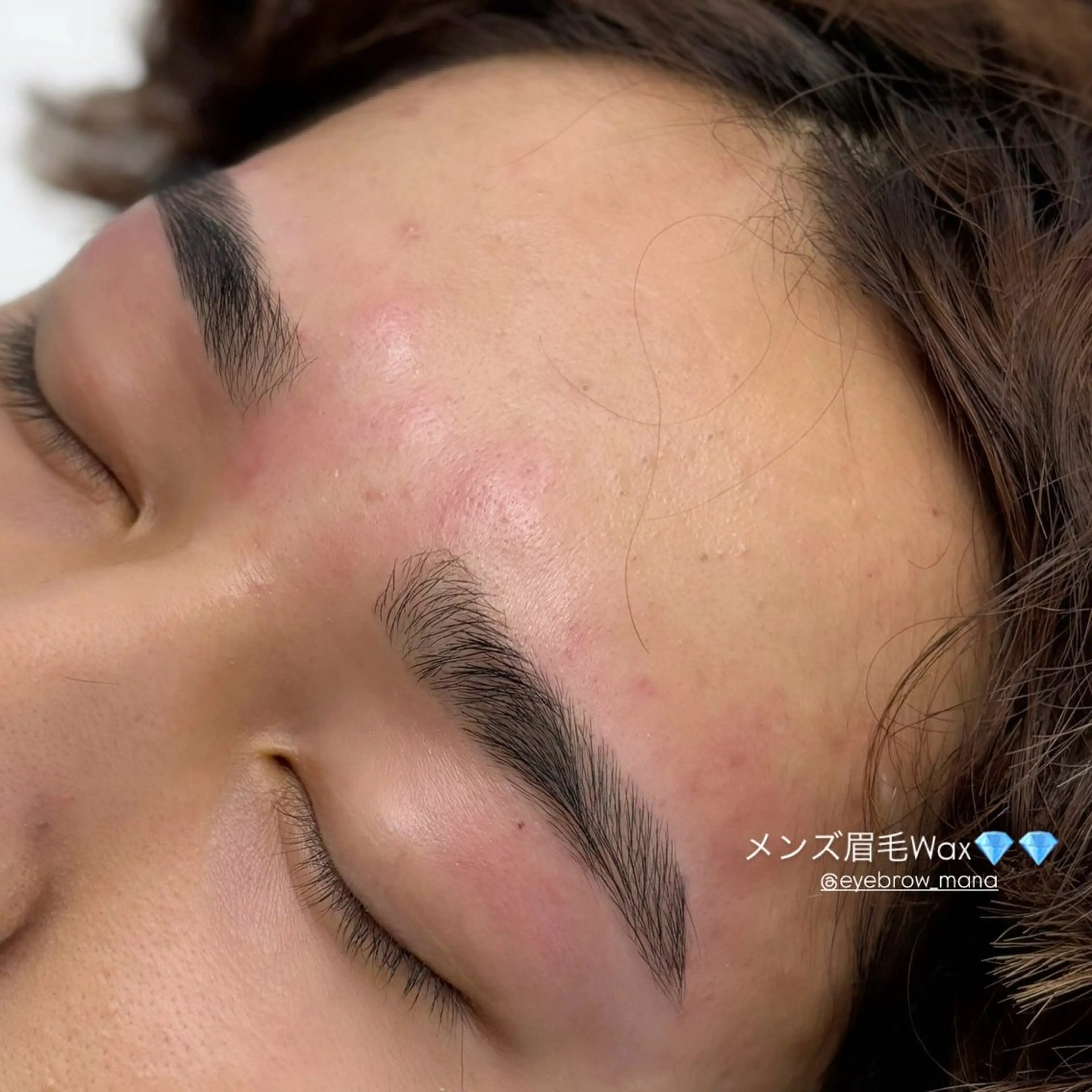 メンズ アイブロウ jiem5 𝐦𝐚𝐧𝐚🎀のマツエク・マツパデザイン