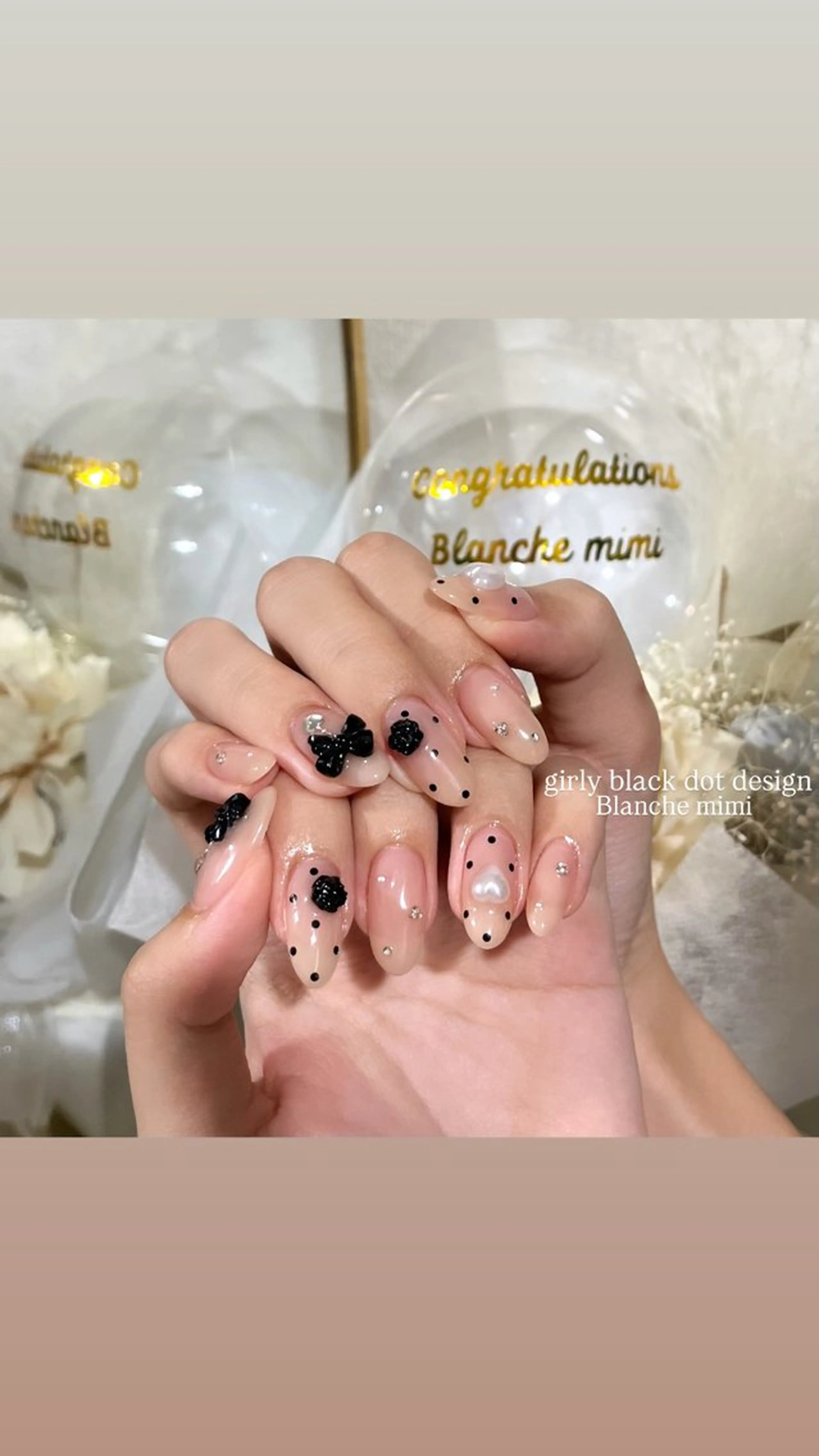ネイル ハンドネイル Blanche mimi.u_aのネイルデザイン