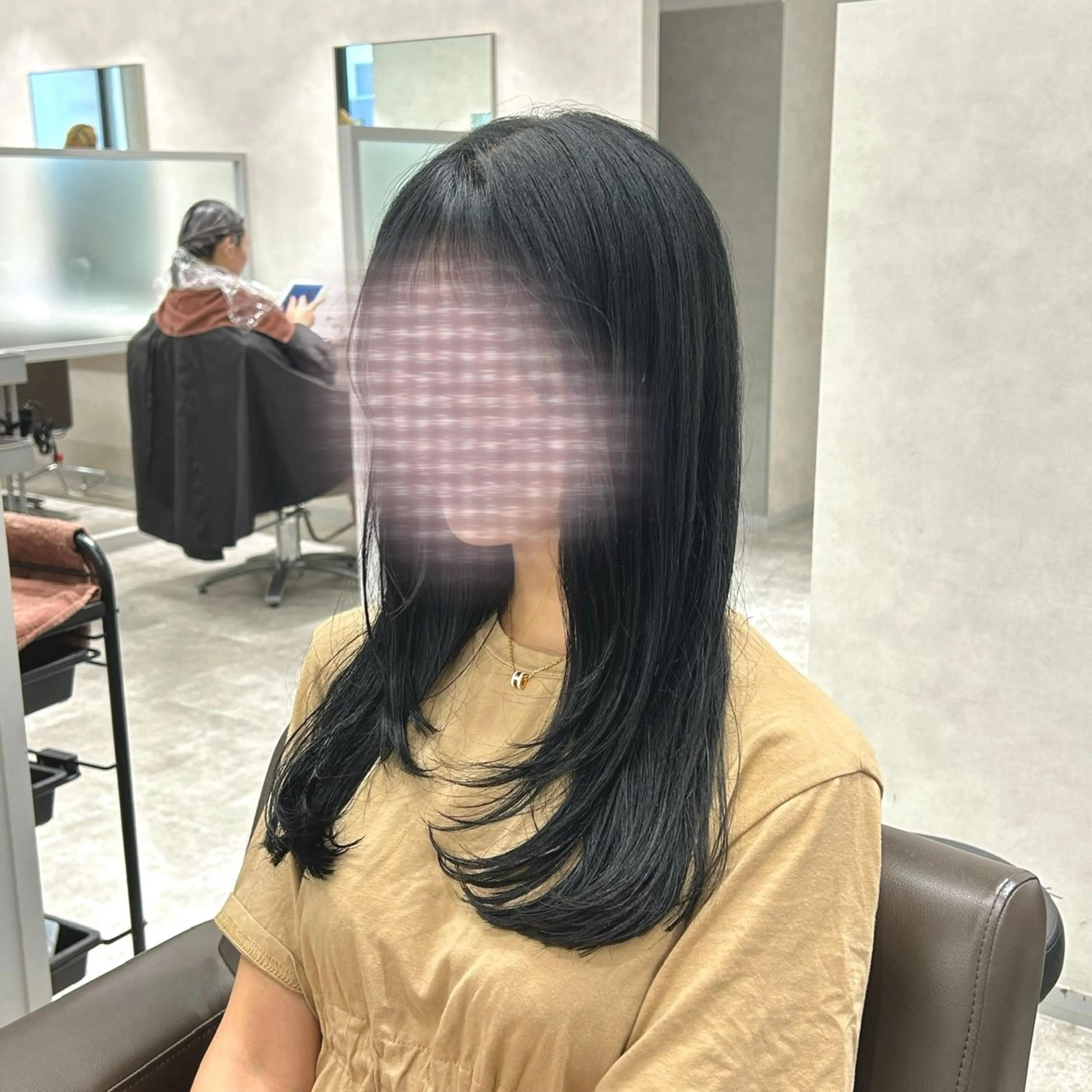 ロング 西梅田  トウマ モデル募集中‼️のヘアスタイル