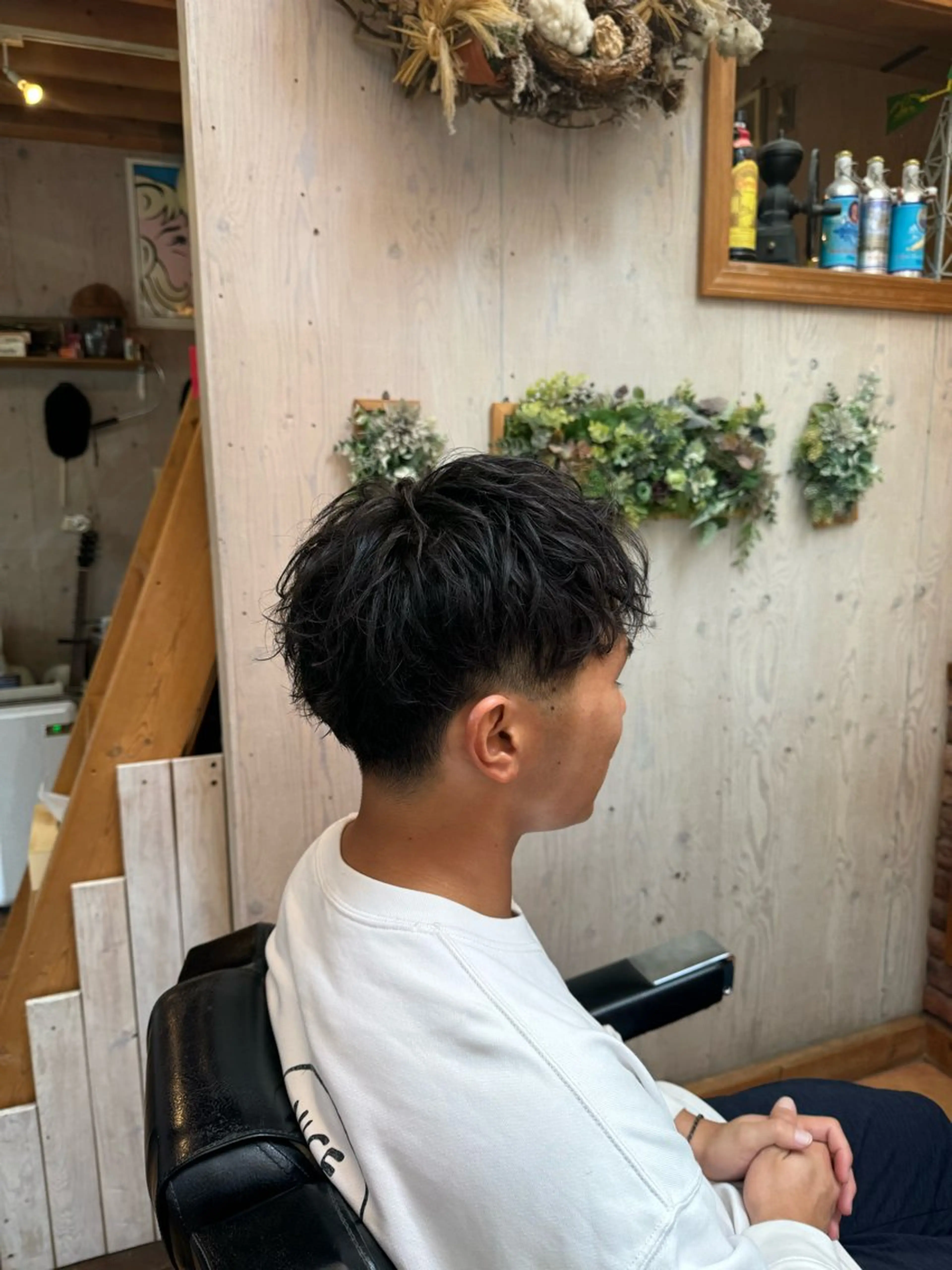 メンズ カット ヘアセット MY FIRST大山 一輔のヘアスタイル