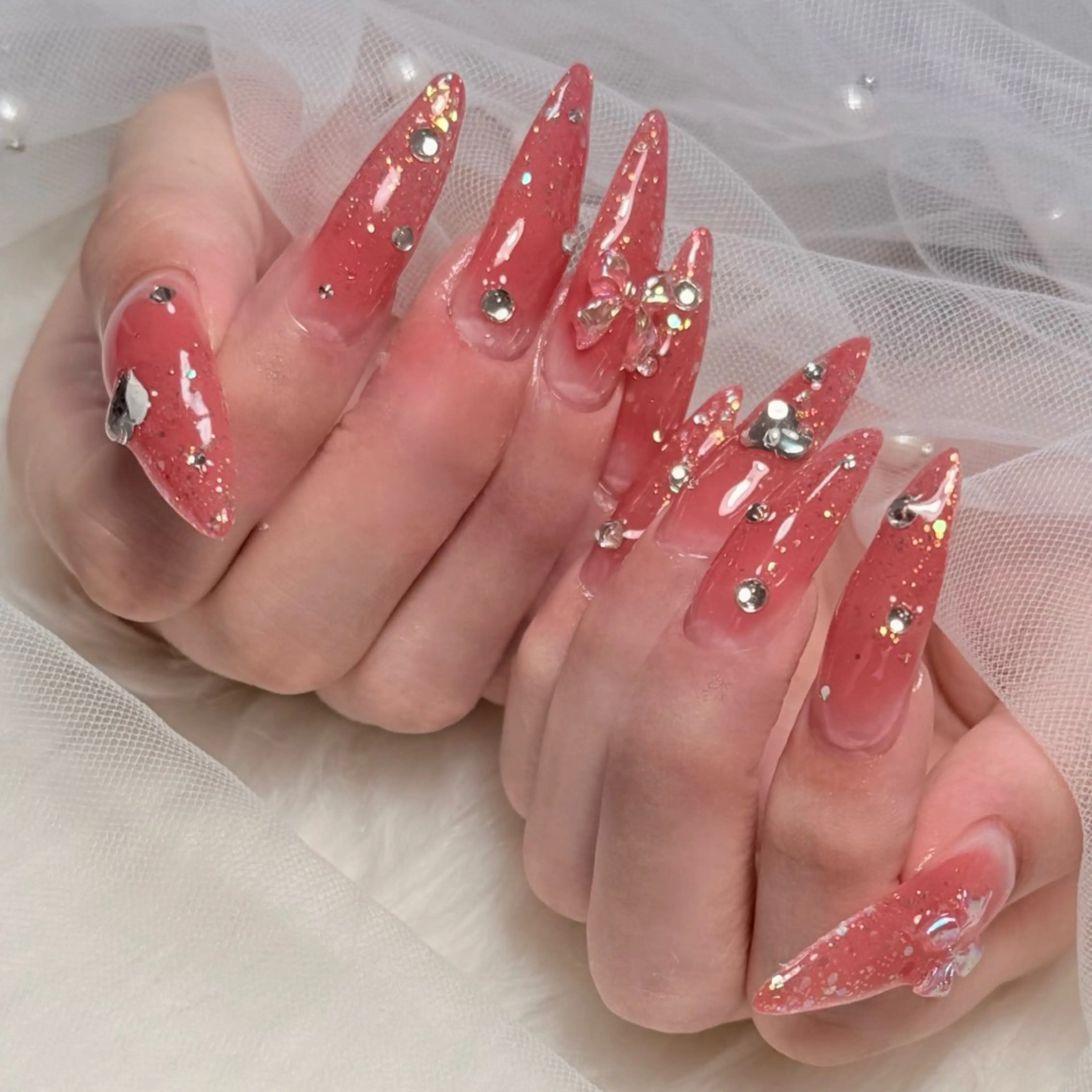セミロング ハンドネイル 🌹Belle Nail🌹のネイルデザイン