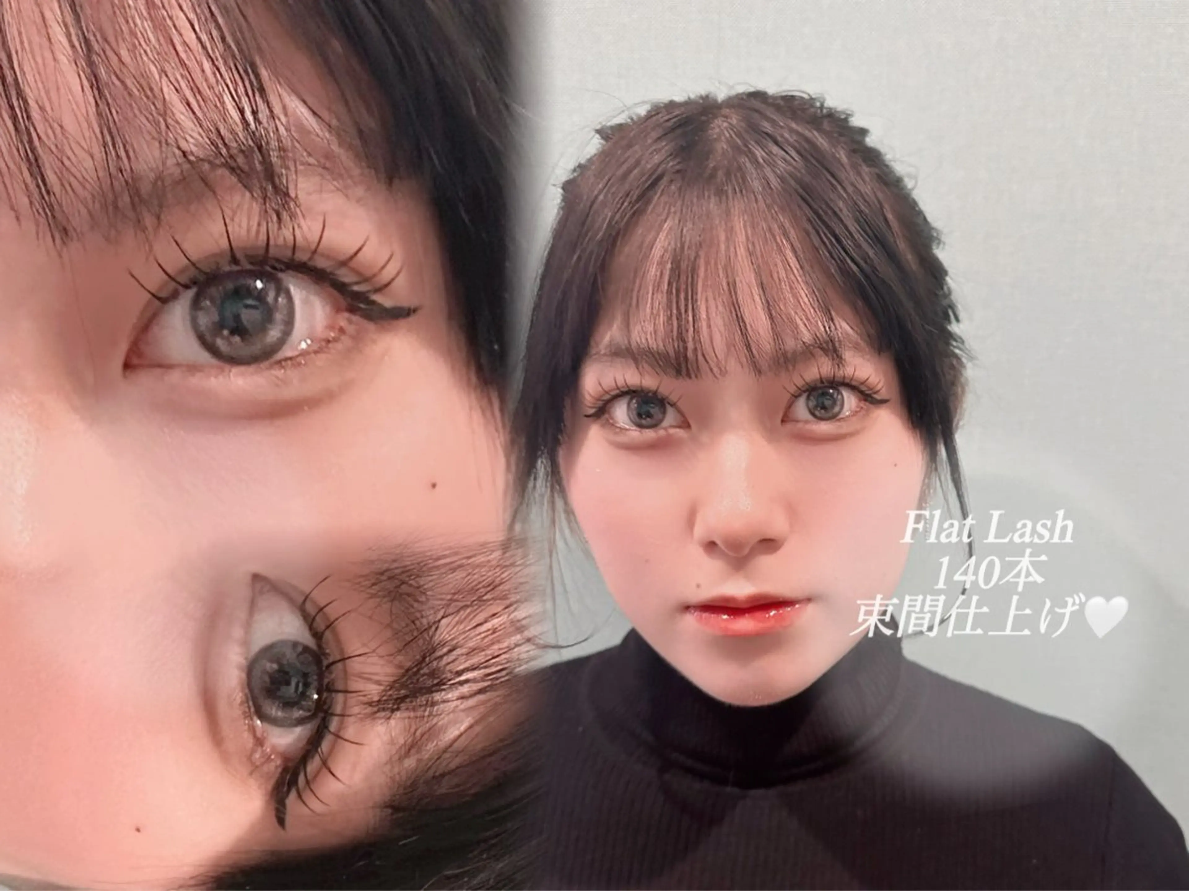 マツエク・マツパ iwt    hair design大名所属・和多 芽依のマツエク・マツパデザイン