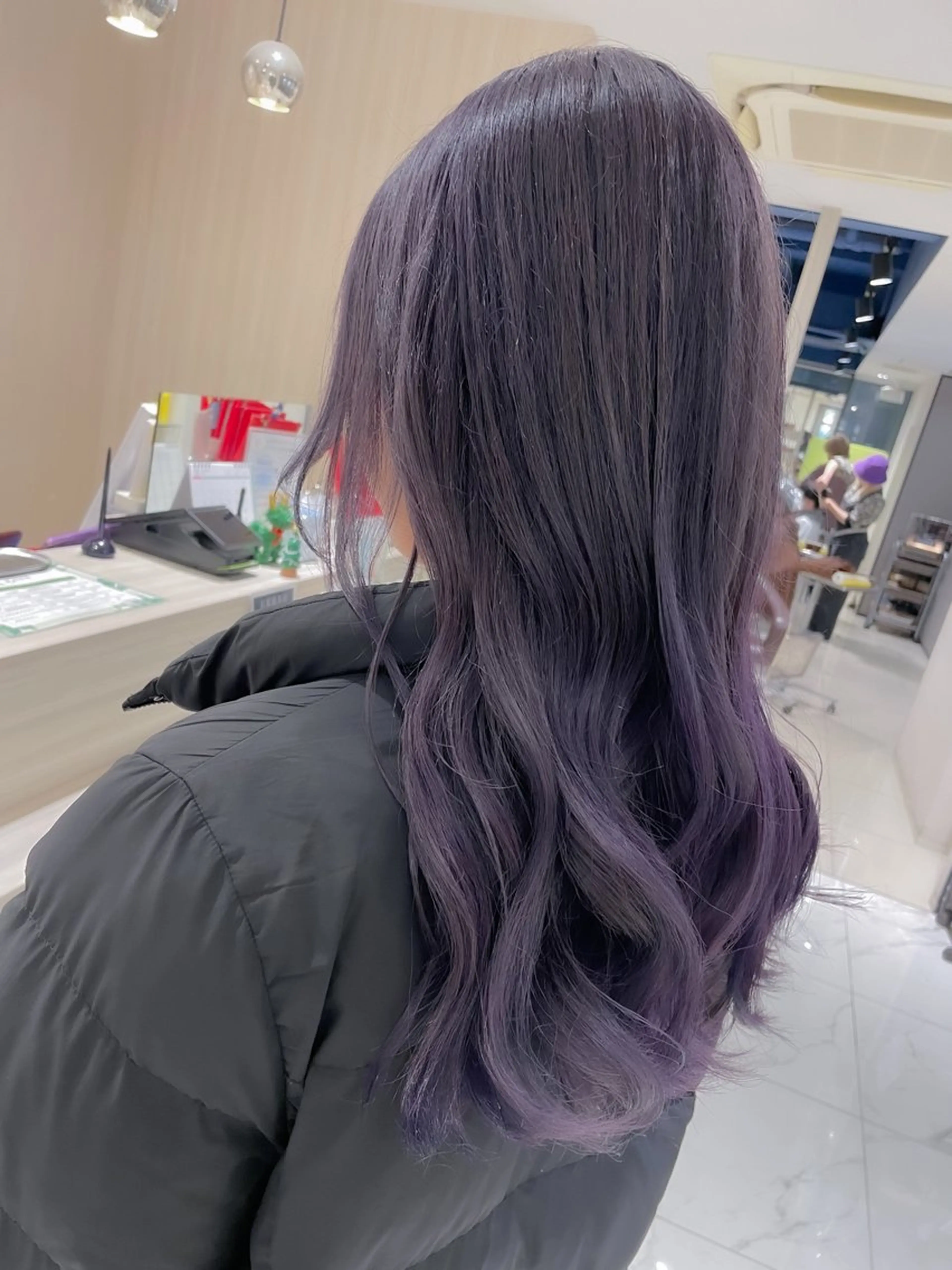 ロング カラー ヘアカラー Ma ruのヘアスタイル