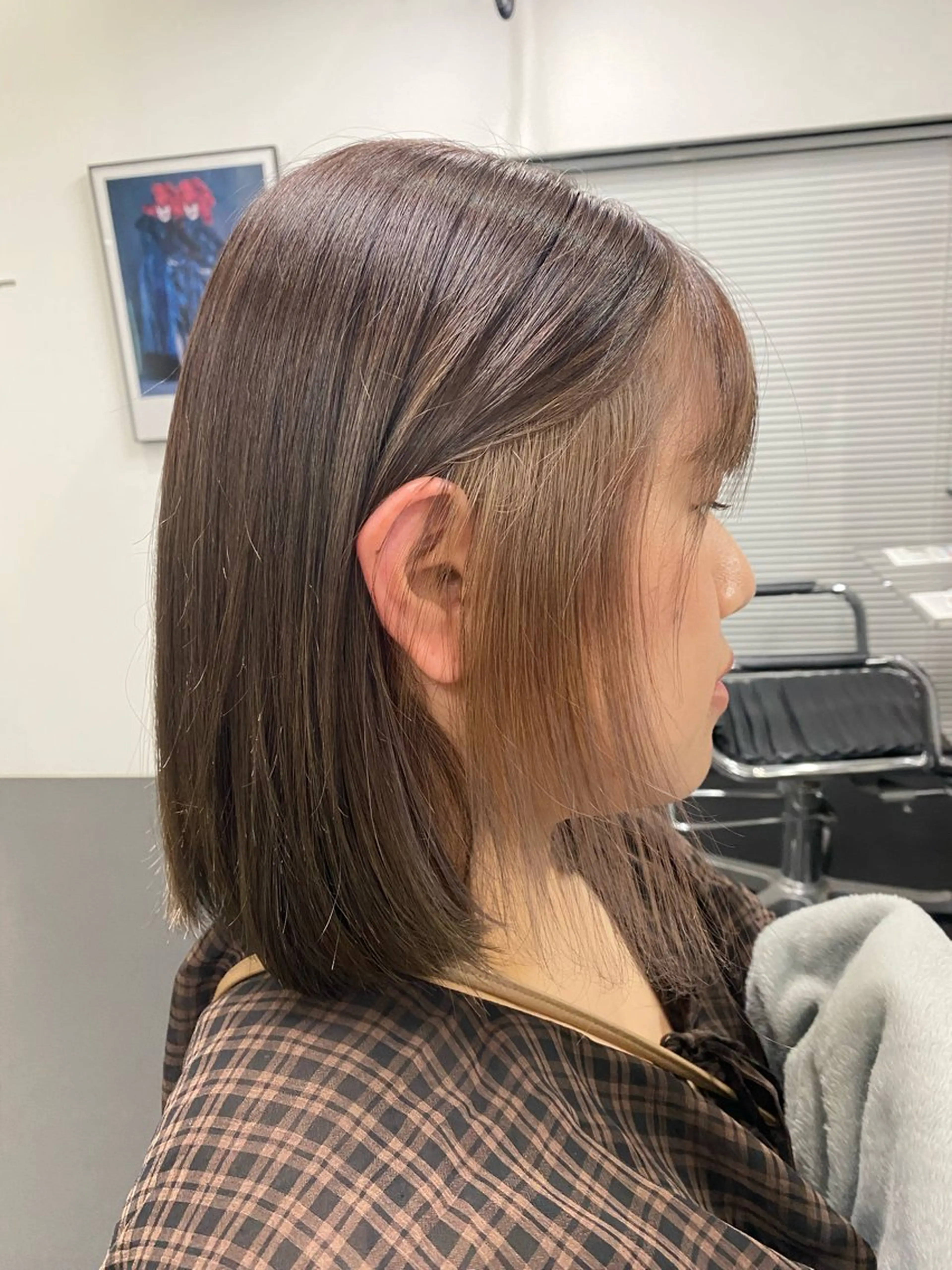 ミディアム 宇野 鈴花のヘアスタイル