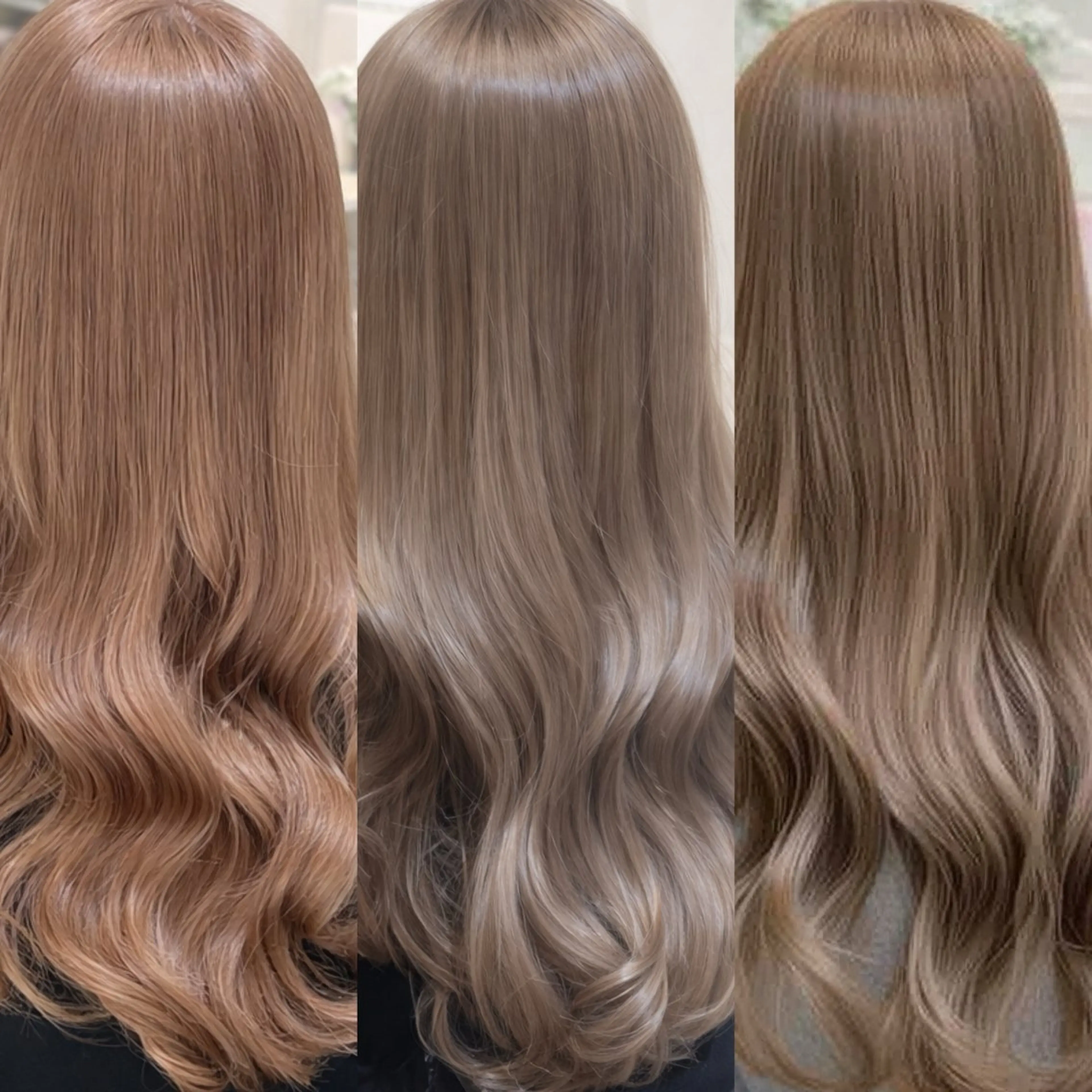 ショート カラー ベージュカラー ブリーチ ケアブリーチ ケアカラー 透明感カラー ヘアカラー トリートメント 👑髪質改善wカラー /ハイトーン/アユカのヘアスタイル