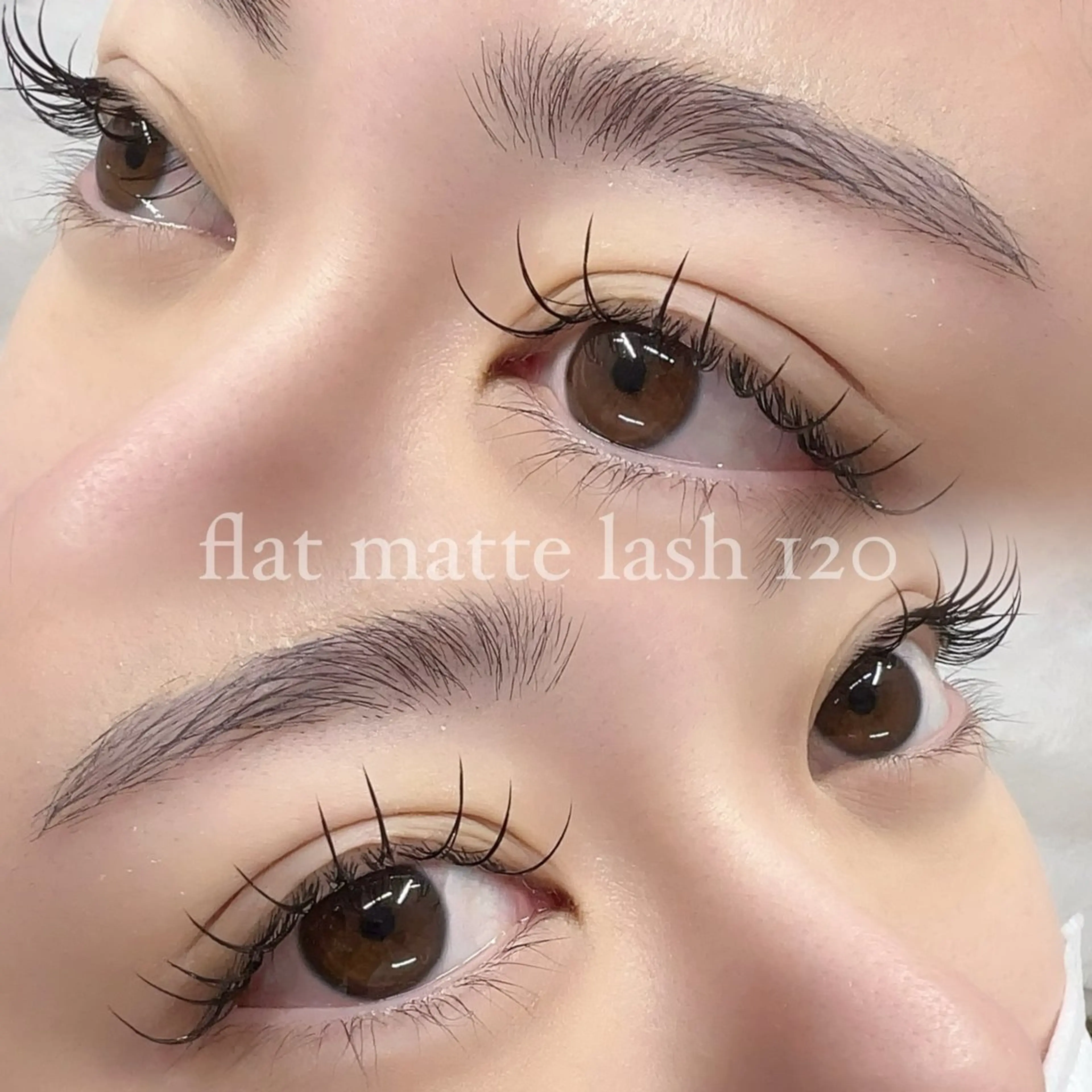 マツエク・マツパ フラットラッシュ マツエク Eyelist Rio ♡のマツエク・マツパデザイン