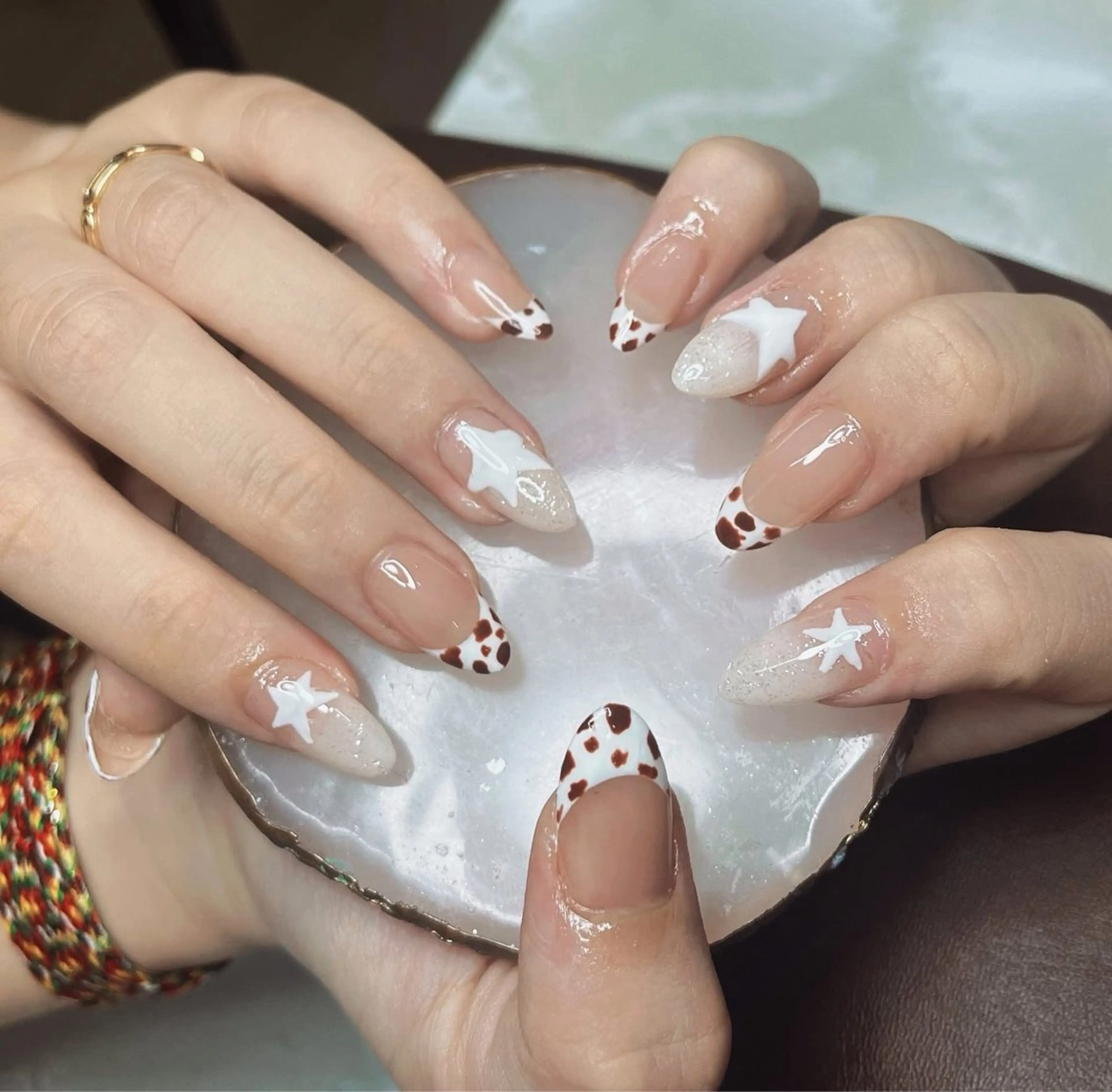 ネイル チークネイル フットネイル フレンチネイル グラデーション 韓国ネイル YUKI NAILのネイルデザイン