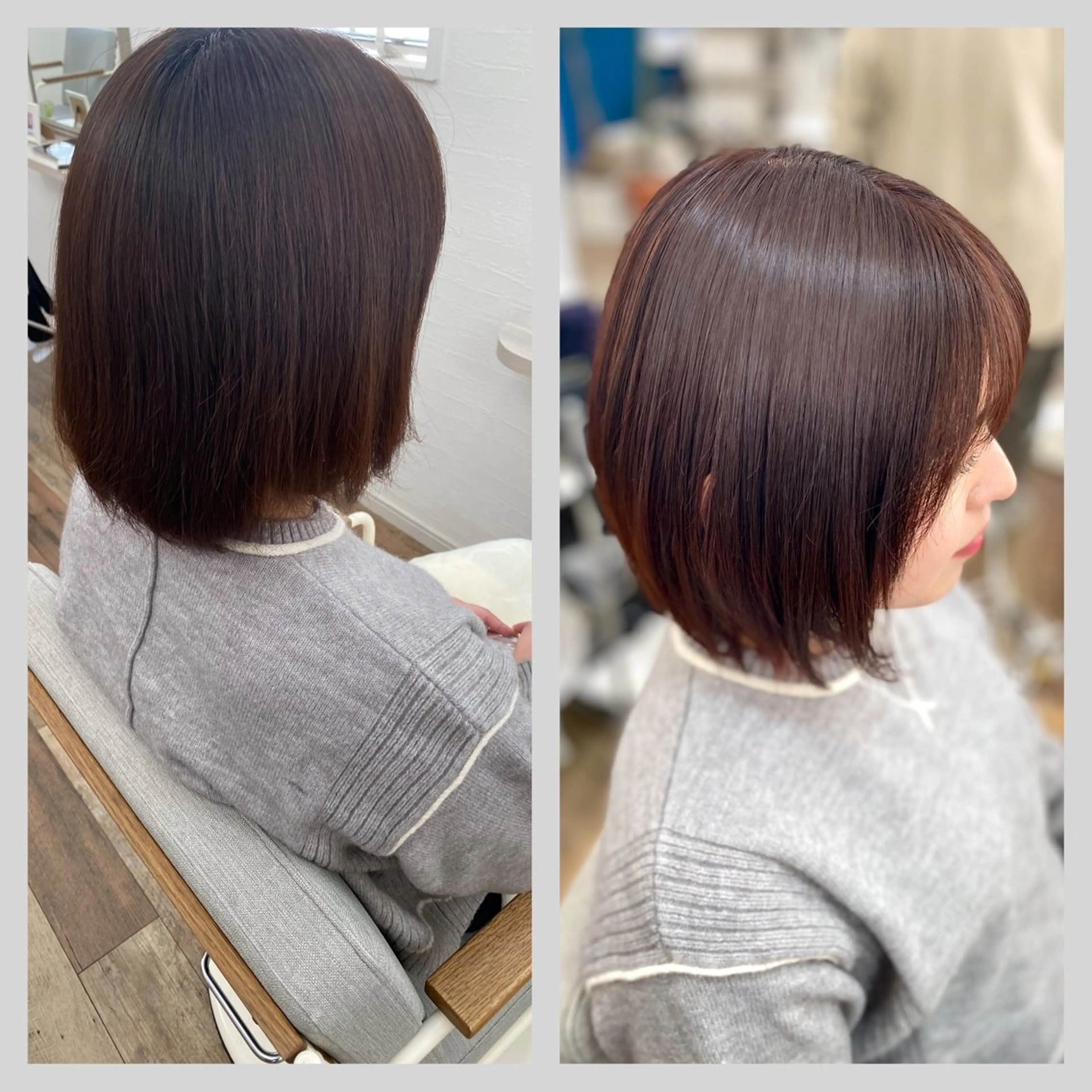 カラー 佐藤 沙也輝のヘアスタイル