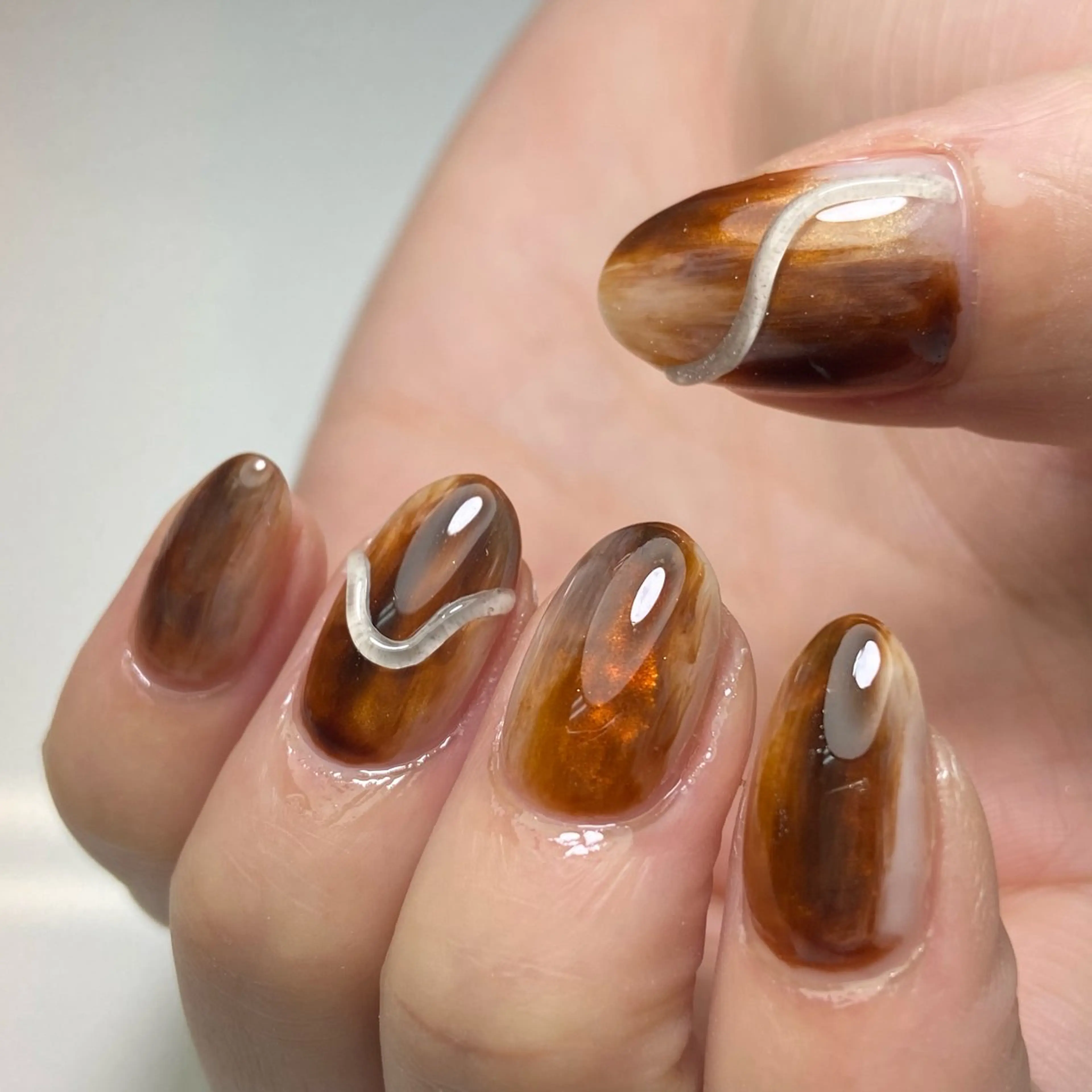 ネイル ハンドネイル nail salon Lumièreのネイルデザイン