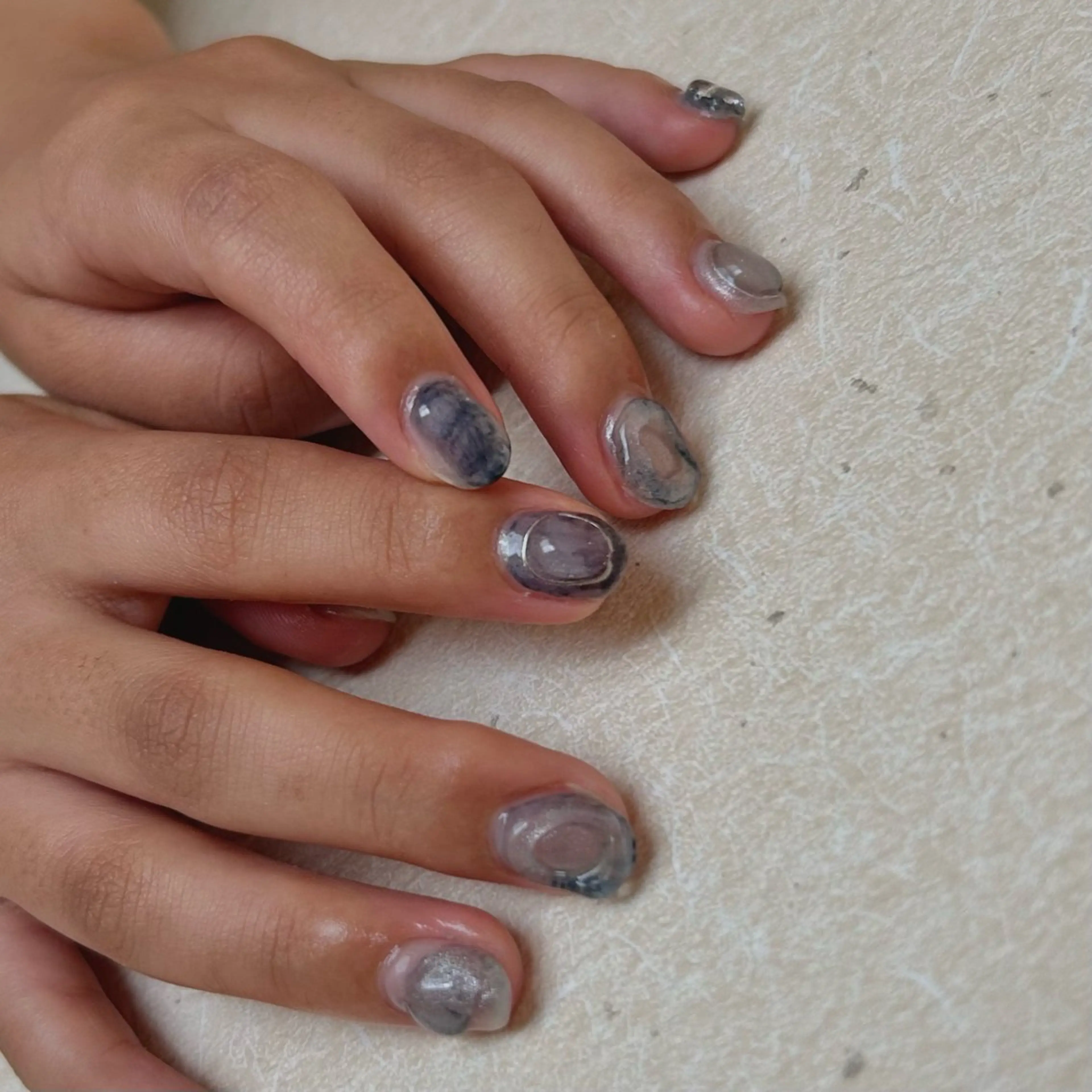 ネイル ニュアンスネイル ぷっくりネイル nailsalon kiii'sのネイルデザイン