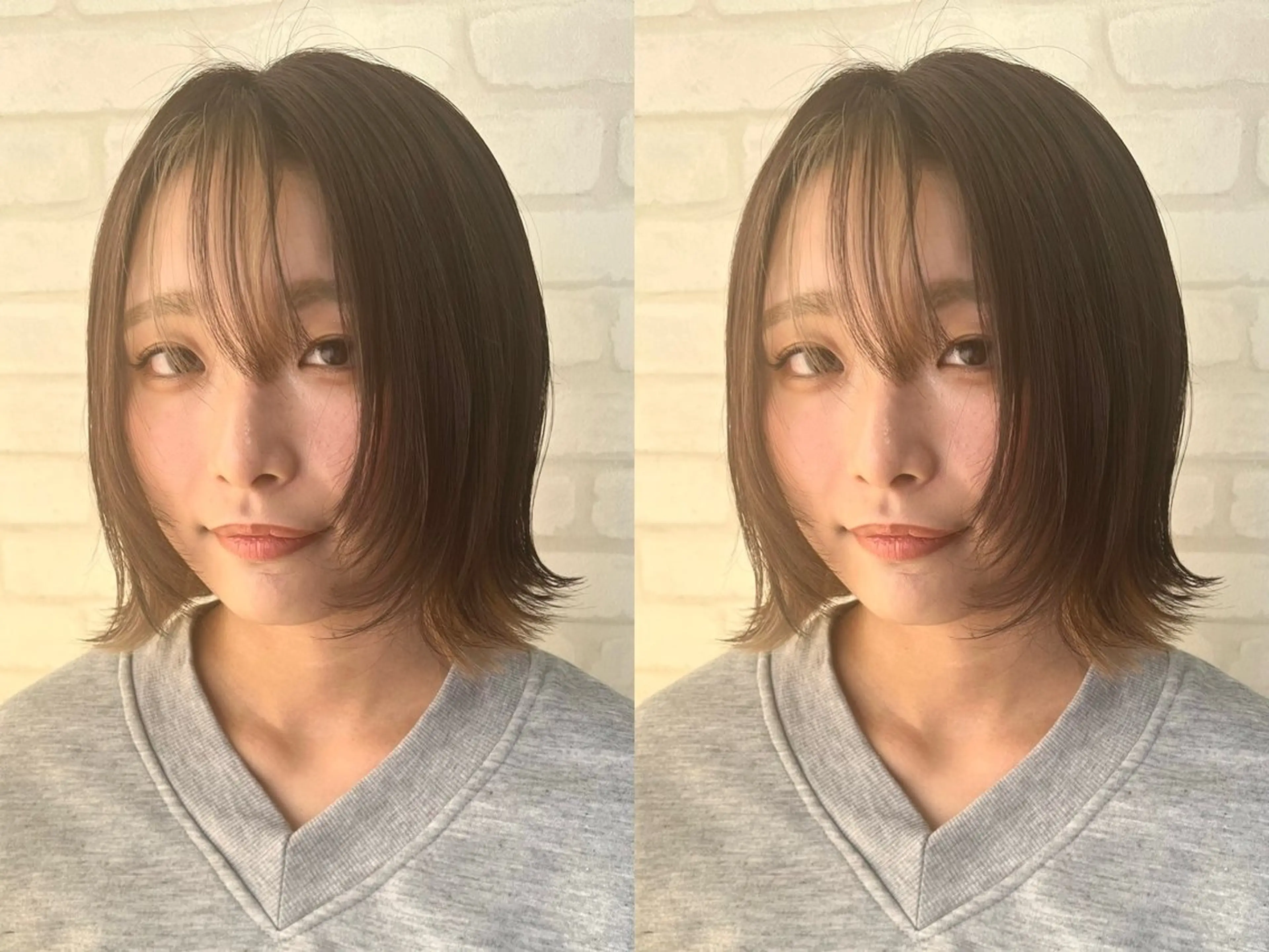 ショート カット ヘアカラー トリートメント 🇰🇷韓国風レイヤ ー🇰🇷の達人🔥のヘアスタイル