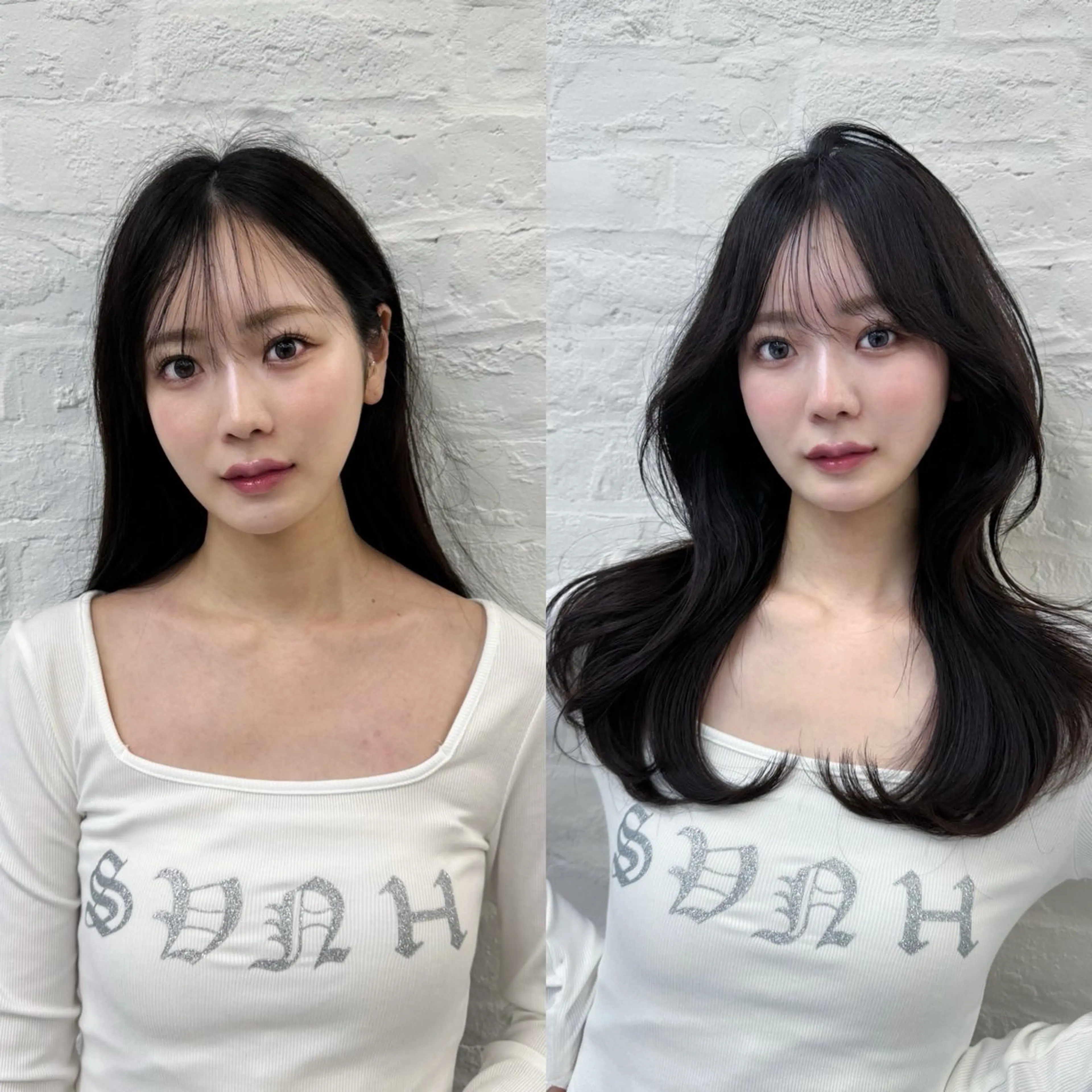 セミロング 映える顔まわり/前髪 特化 💗 ユキマのヘアスタイル