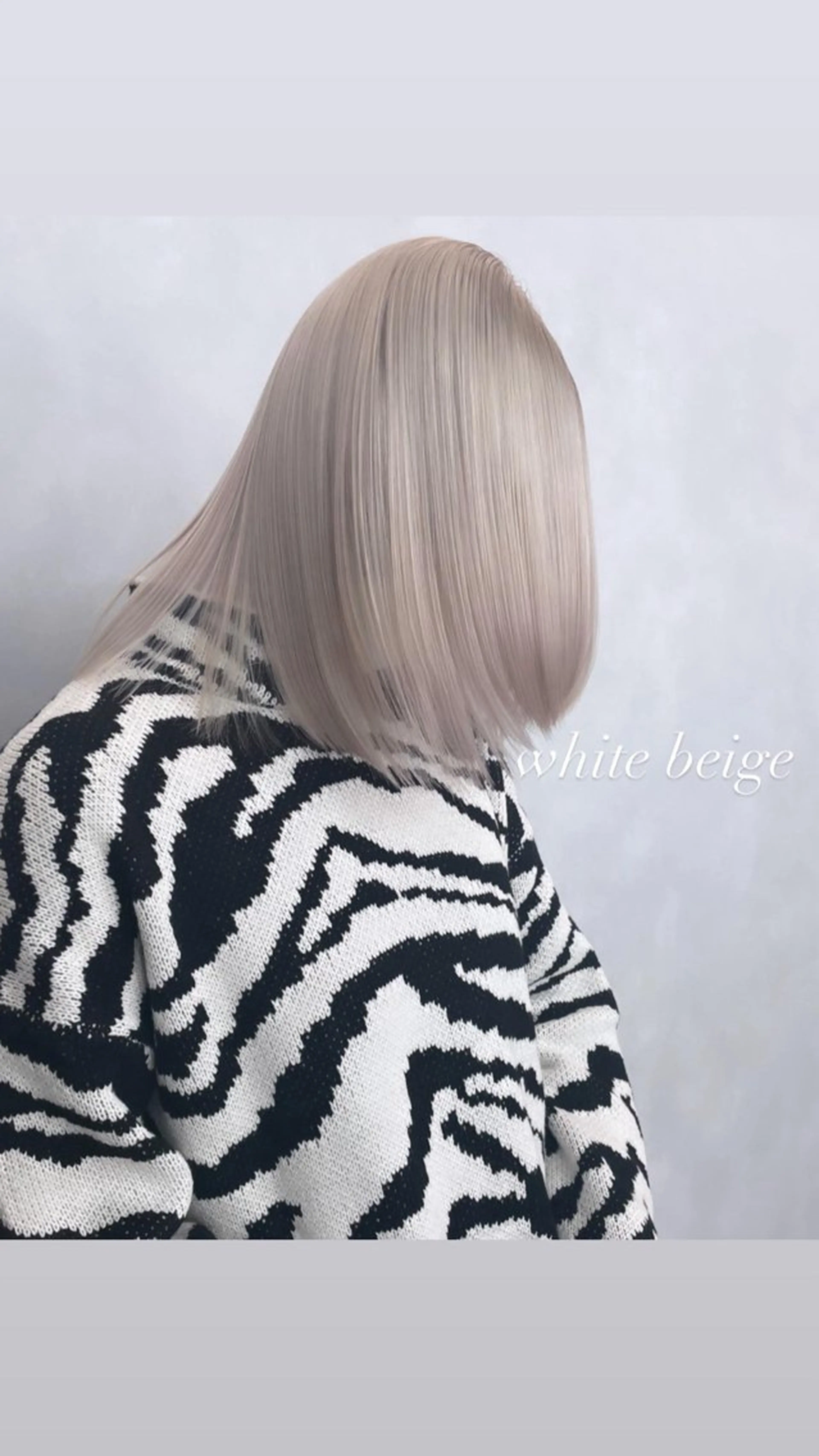 ミディアム カラー カット ヘアカラー トリートメント ヘアセット 💜ハイトーン💛 マジカルかいちゃんのヘアスタイル