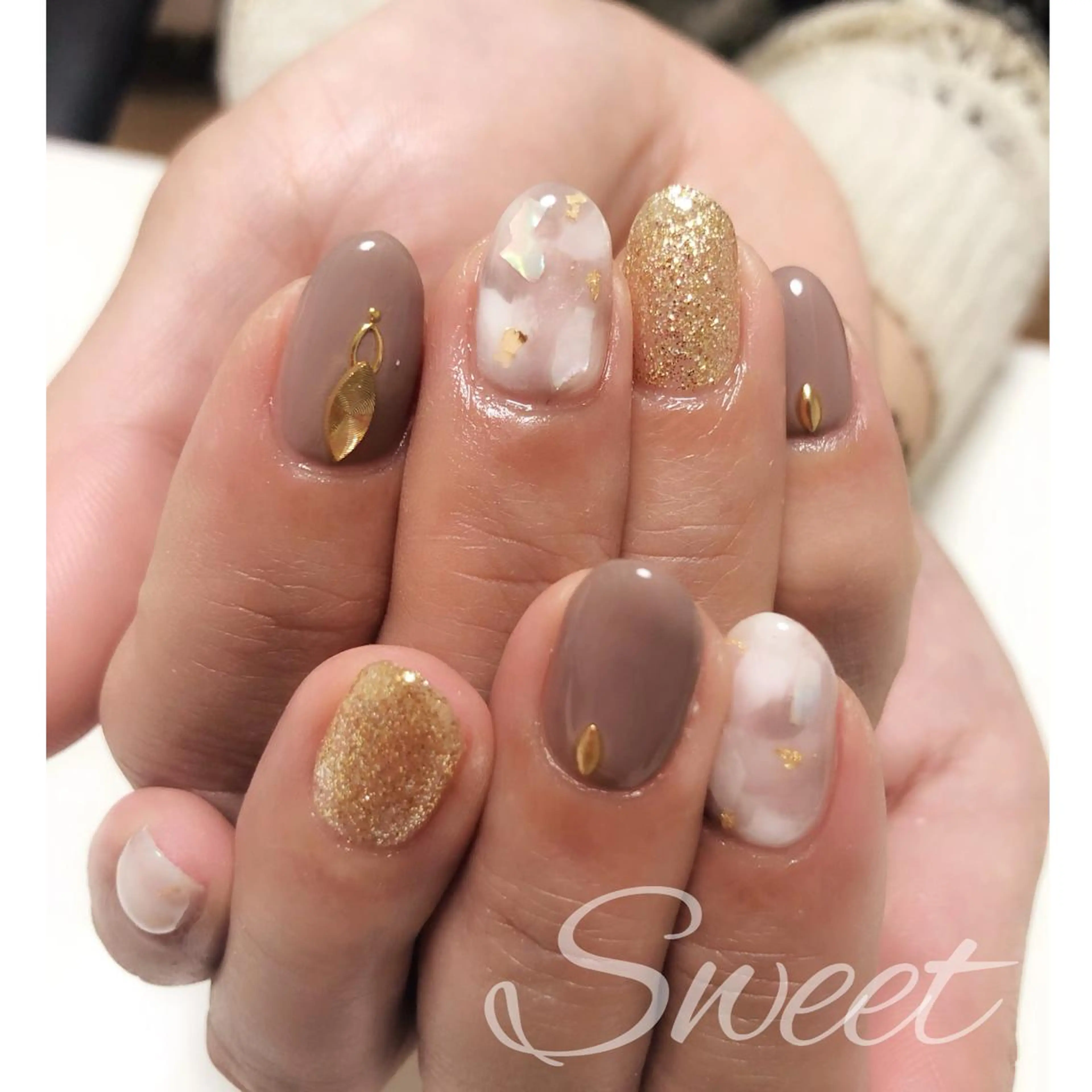 ネイル sweet 仲野陽子のネイルデザイン