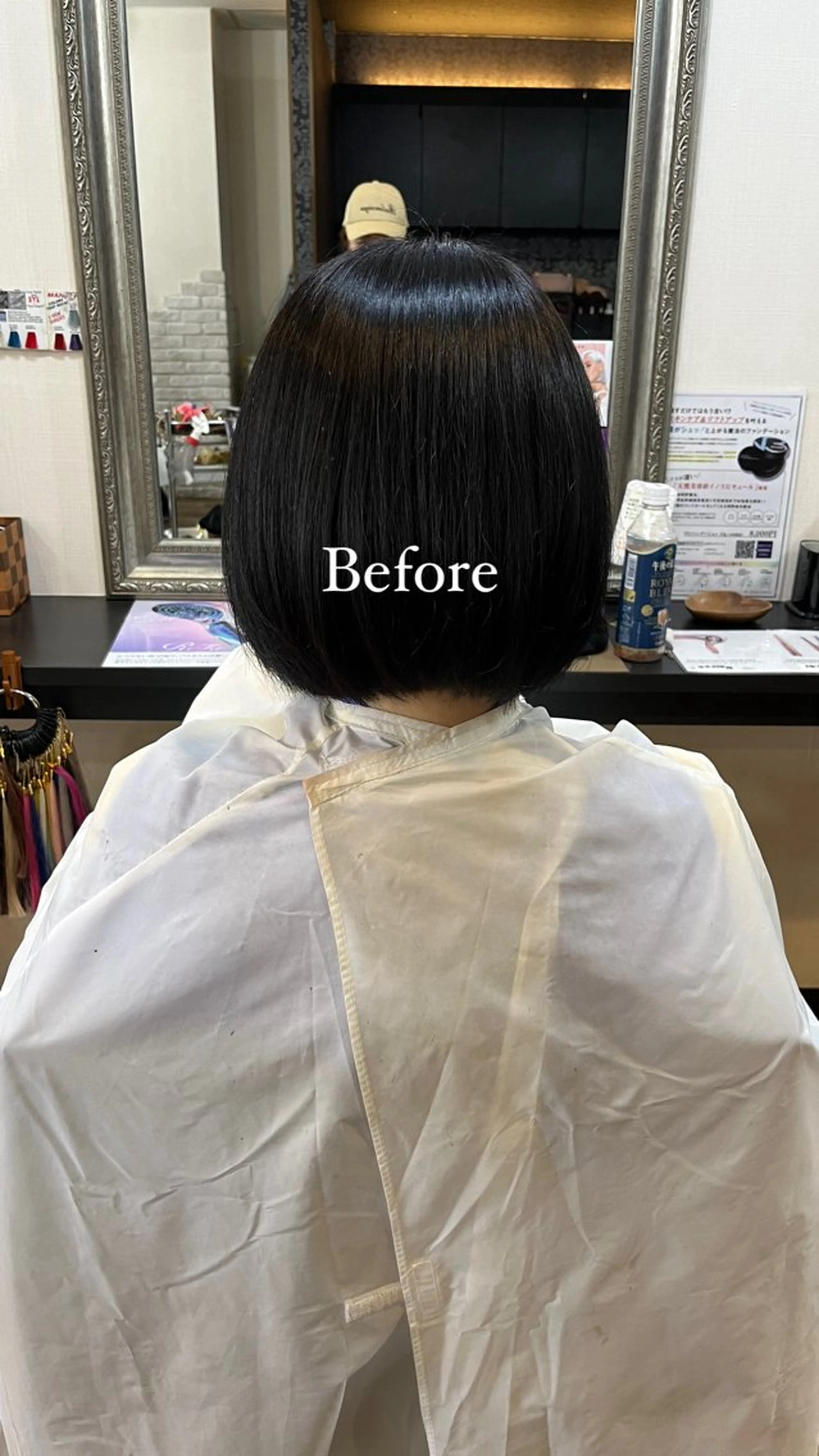 ショート ボブ エクステ エクステ きむえり/髪質改善 /うねり広がり改善のヘアスタイル