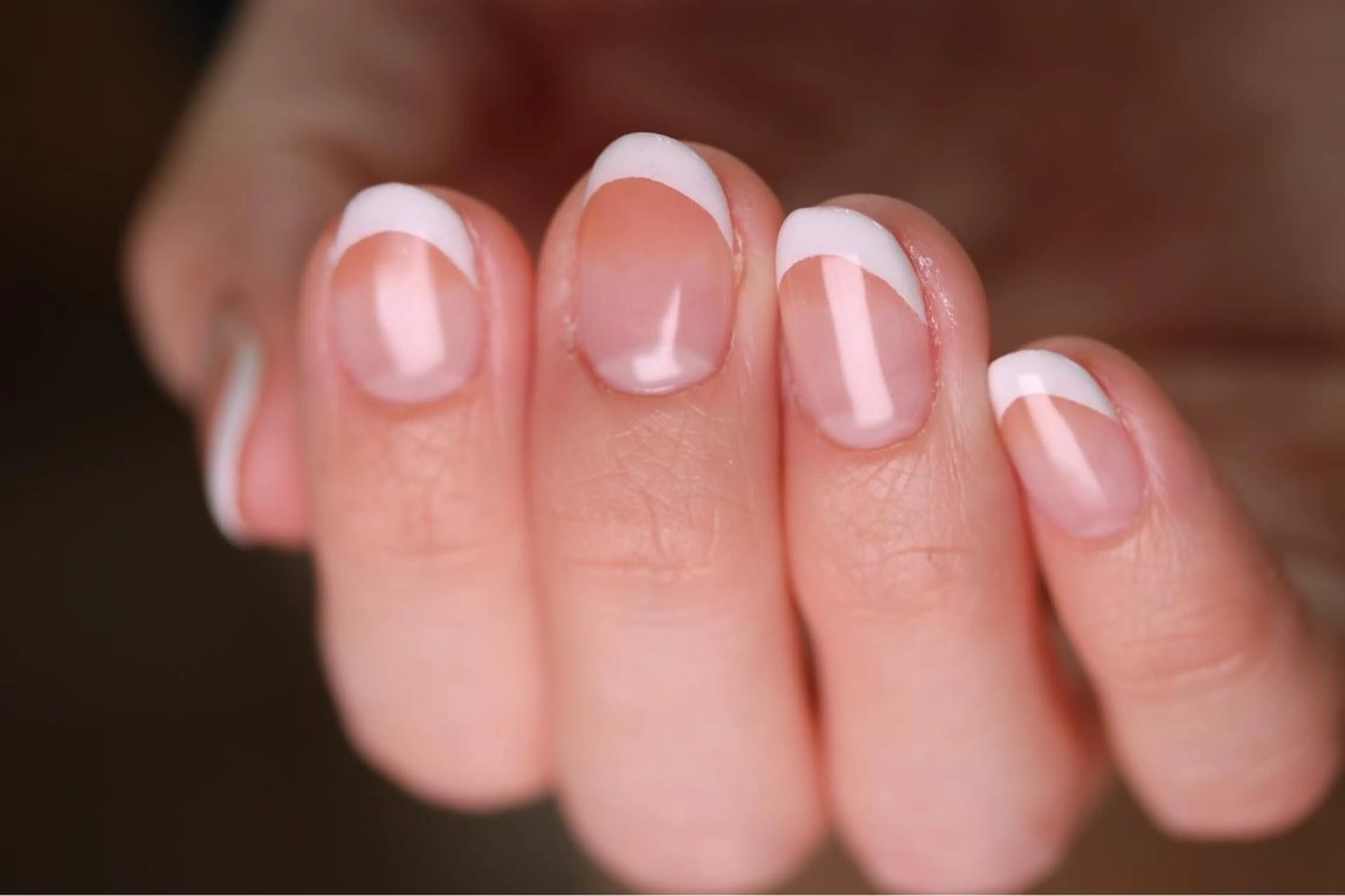 ※Hand※白フレンチ••••••¥6000の写真