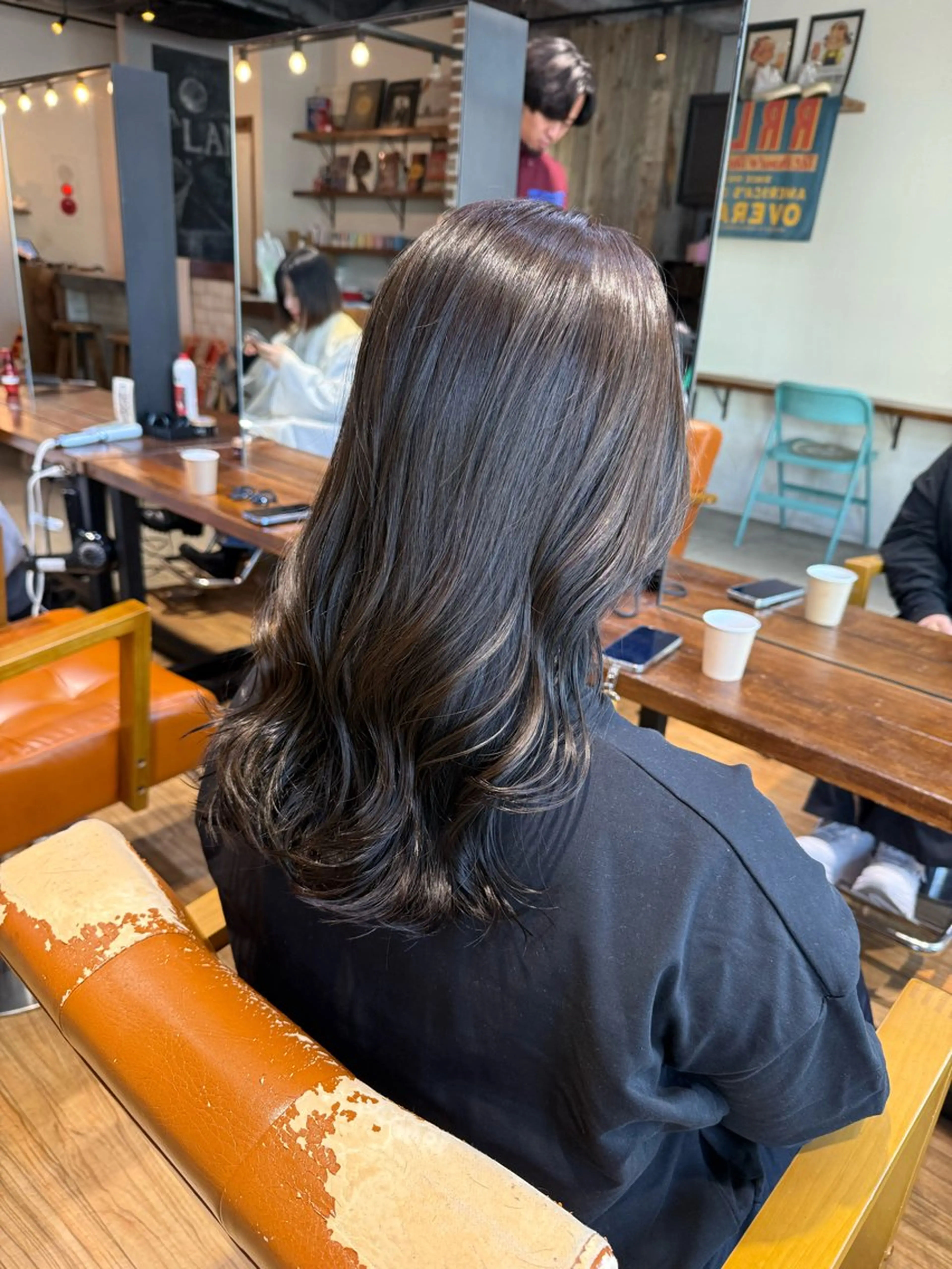 ロング カット ヘアカラー レイヤーカット🫧 ／髪質改善✨TOWAのヘアスタイル