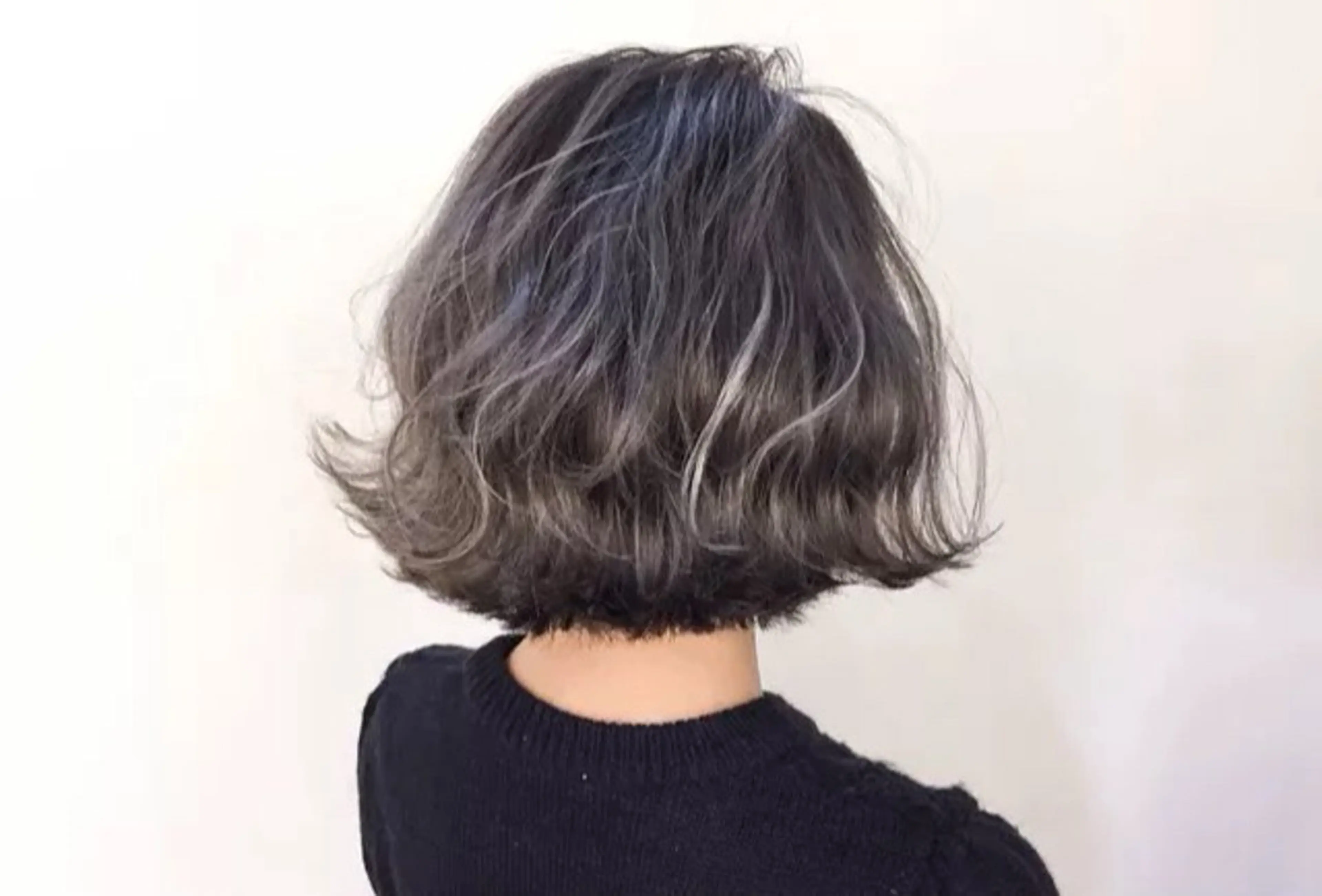 ミディアム カラー 松谷 遼のヘアスタイル