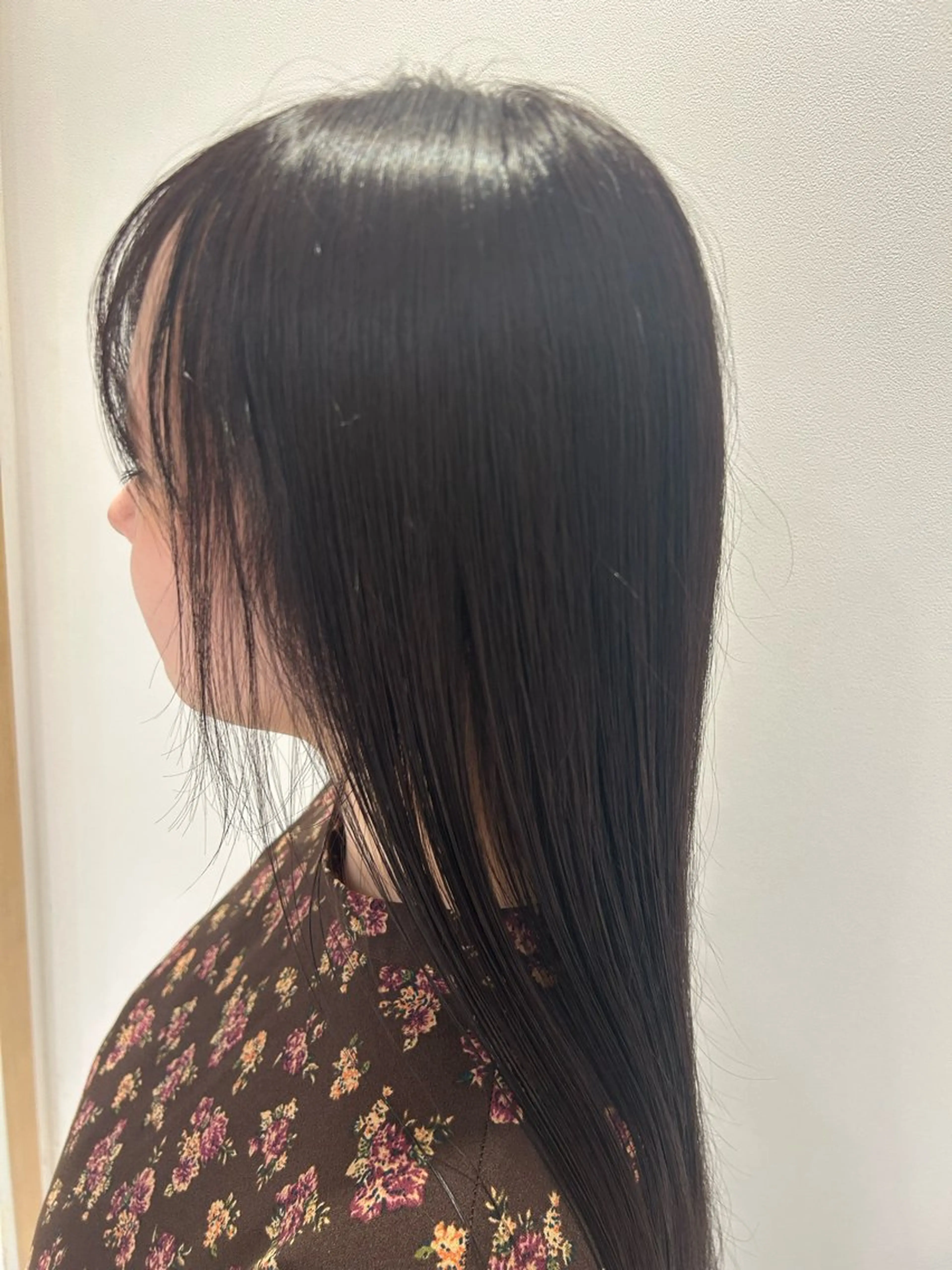 透明感カラー+oggi otto超最高級プラチナケアトリートメントの写真