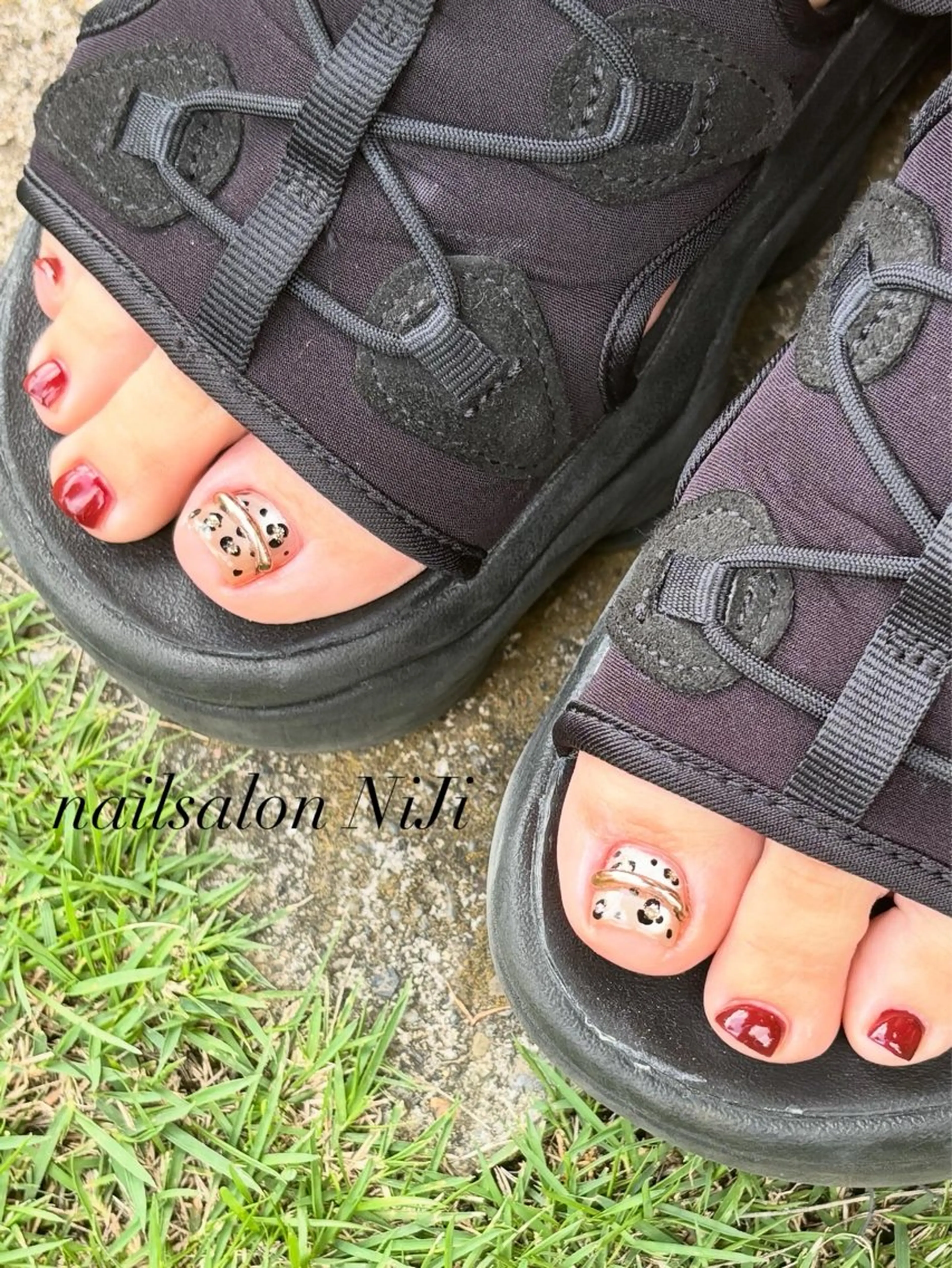 ネイル フットネイル nailsalon N iＪｉのネイルデザイン