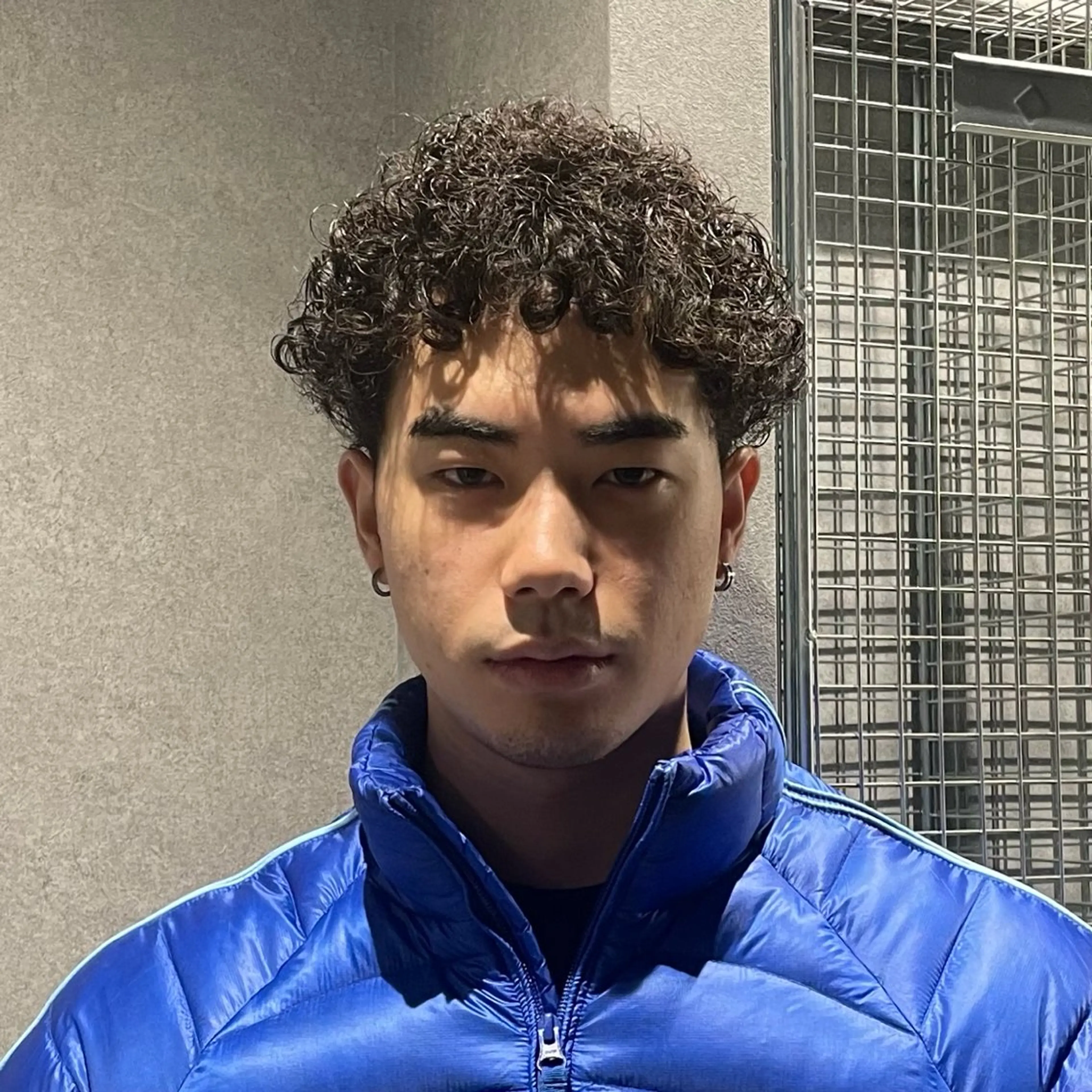 パーマ メンズ カット パーマ 志村 シュンスケのヘアスタイル