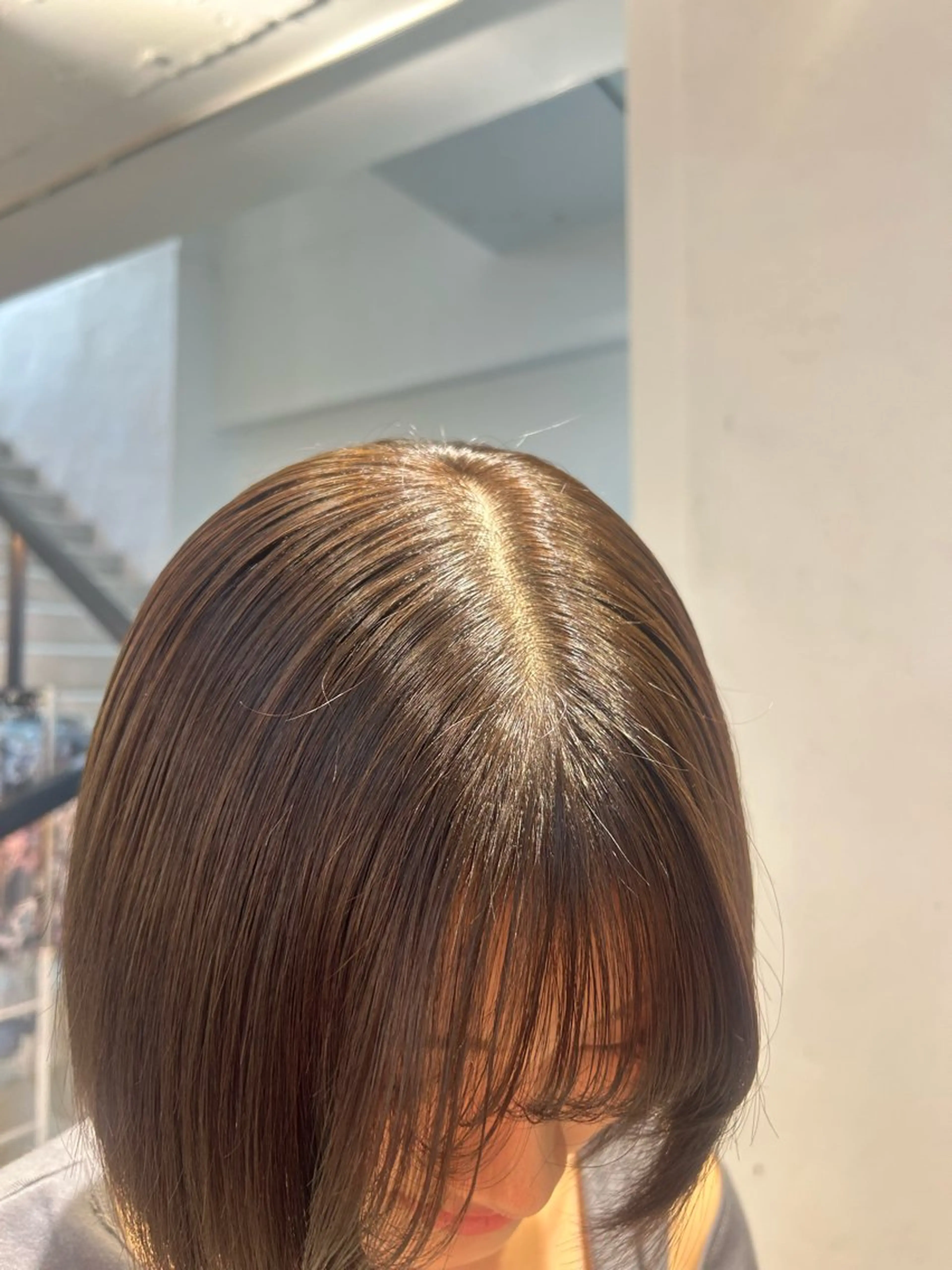 ミディアム カラー ヘアカラー マツエク/ハイト ーン🌺kae🌺のヘアスタイル